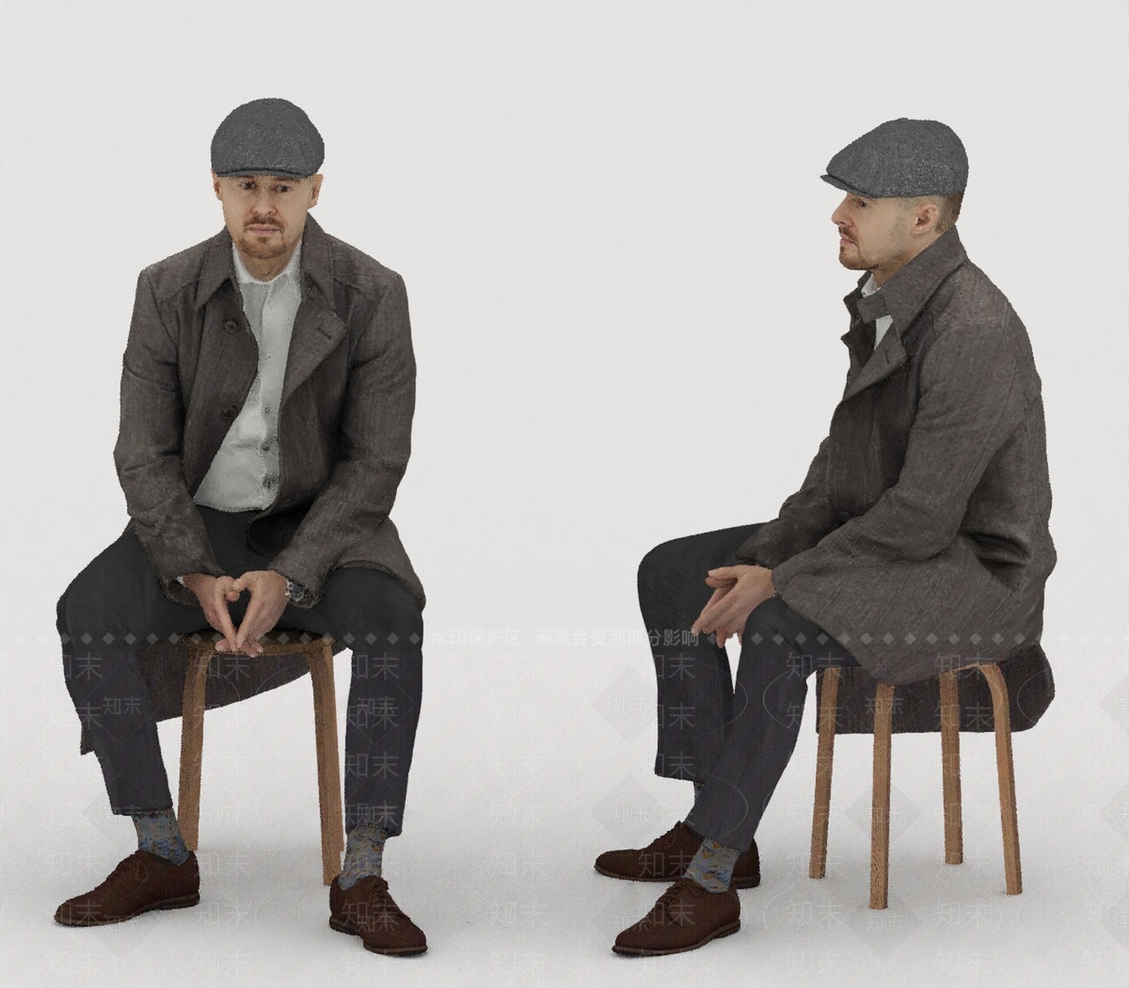 男人3D模型下载【ID:1197077694】