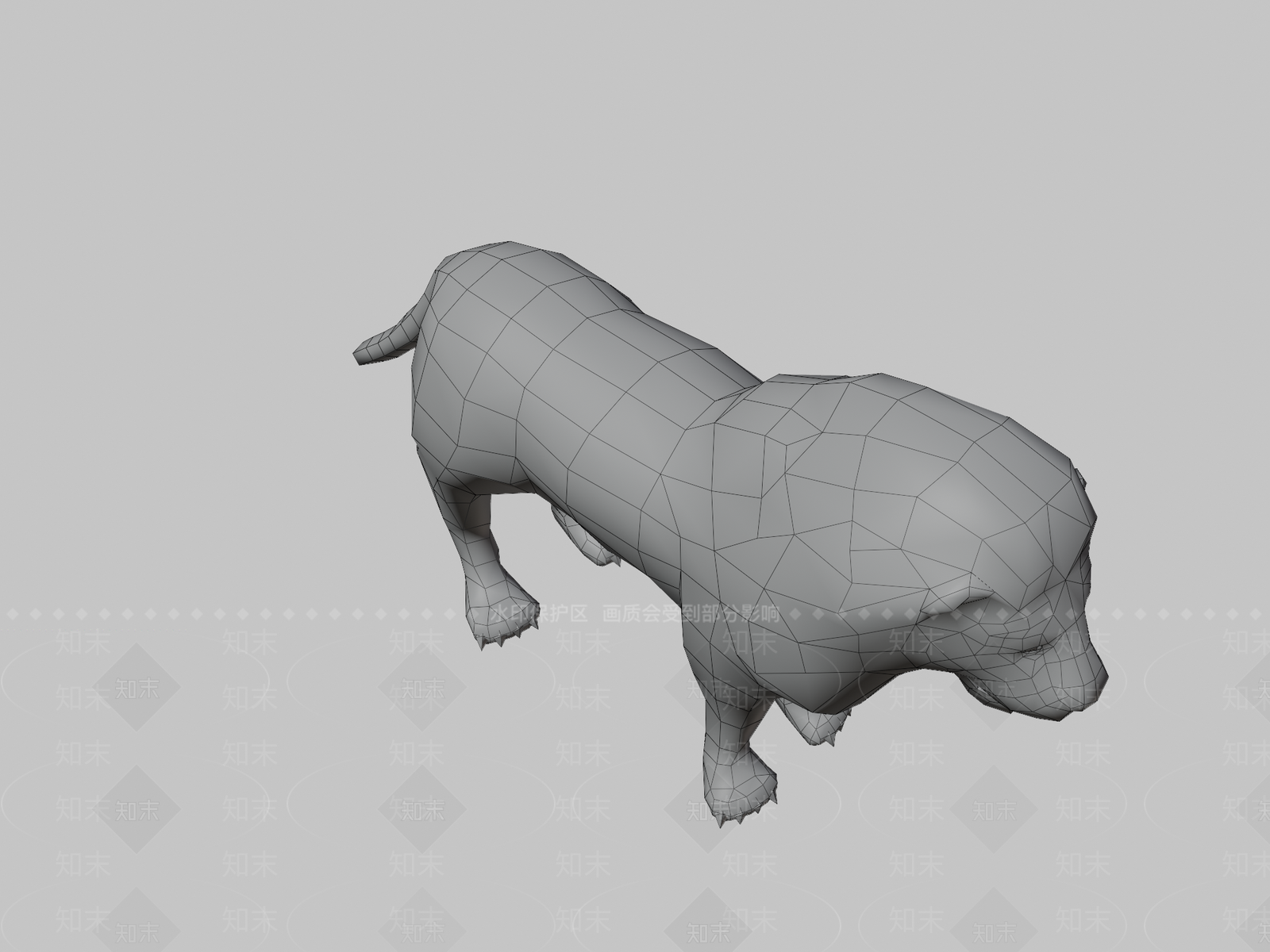 其他动物3D模型下载【ID:1197078266】