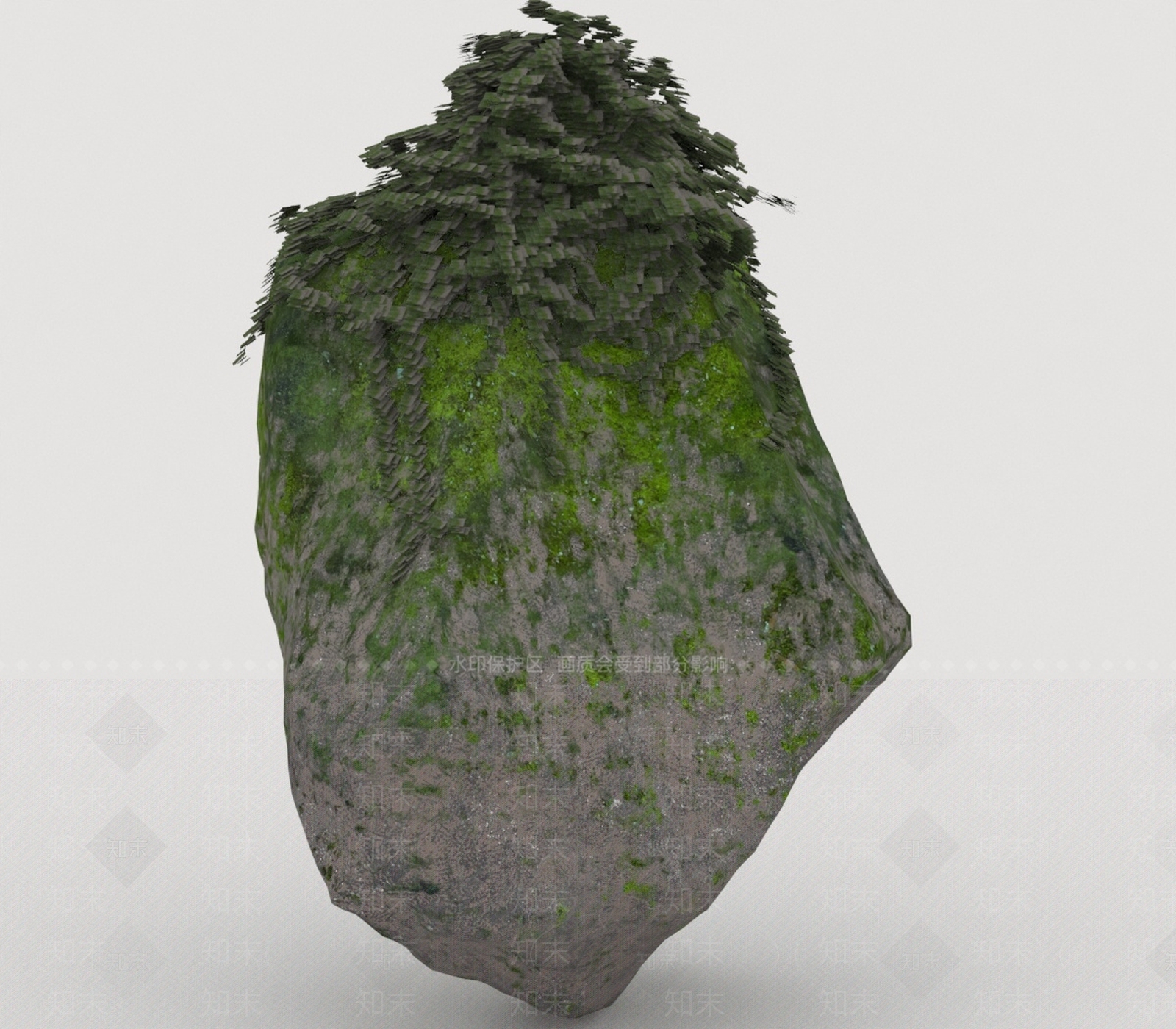 现代石头3D模型下载【ID:1197078706】