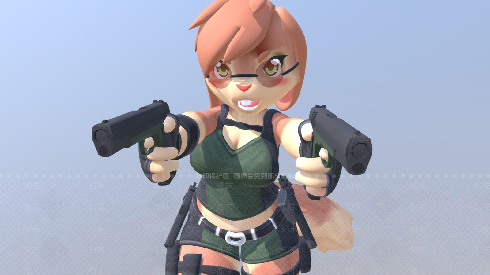 虚拟人物3D模型下载【ID:1197078804】