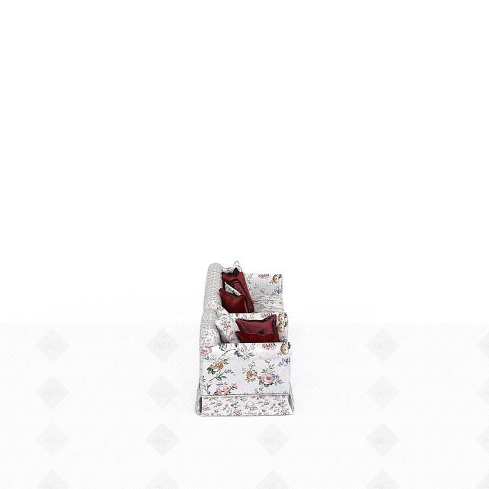 现代双人沙发3D模型下载【ID:1197088344】