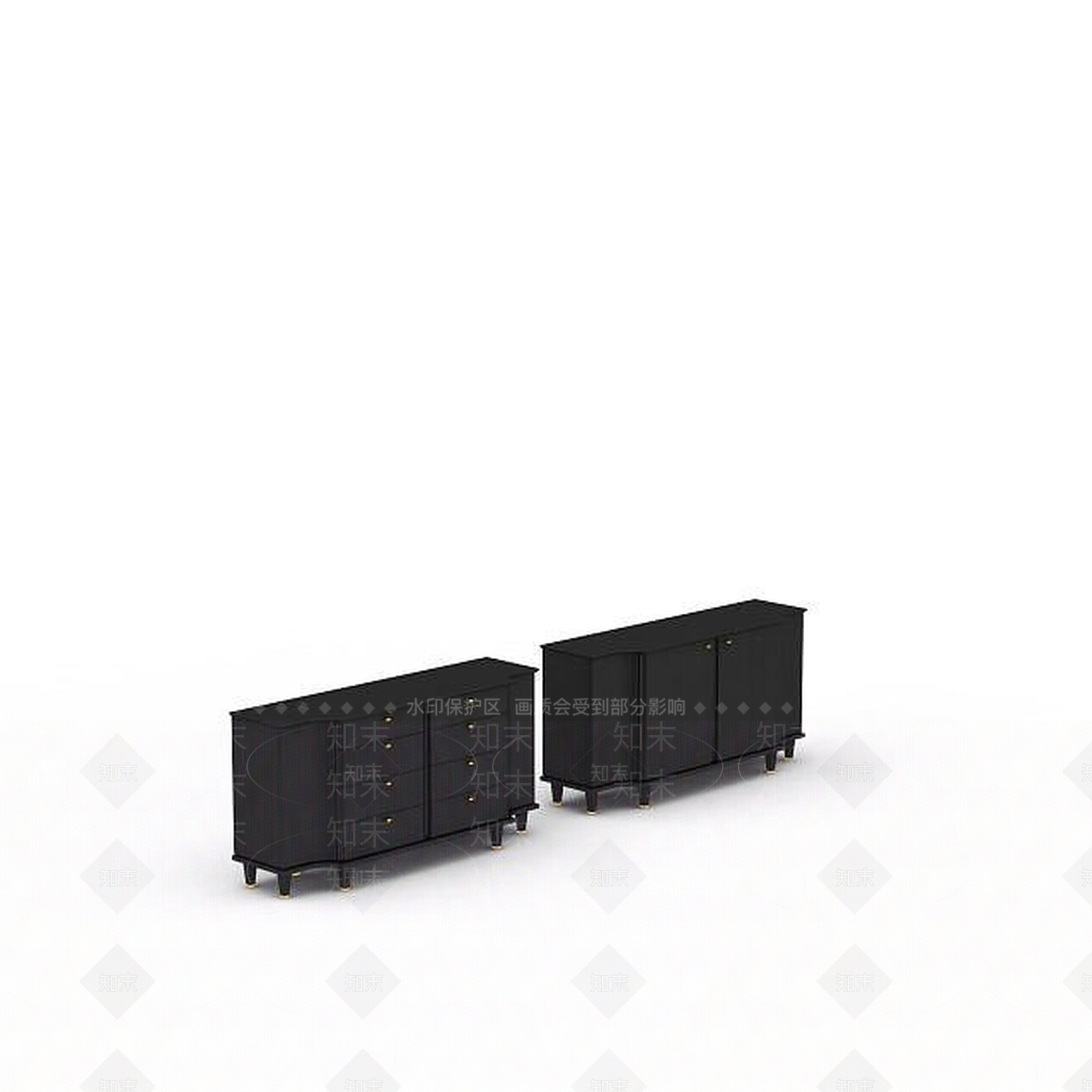 现代衣柜3D模型下载【ID:1197089925】
