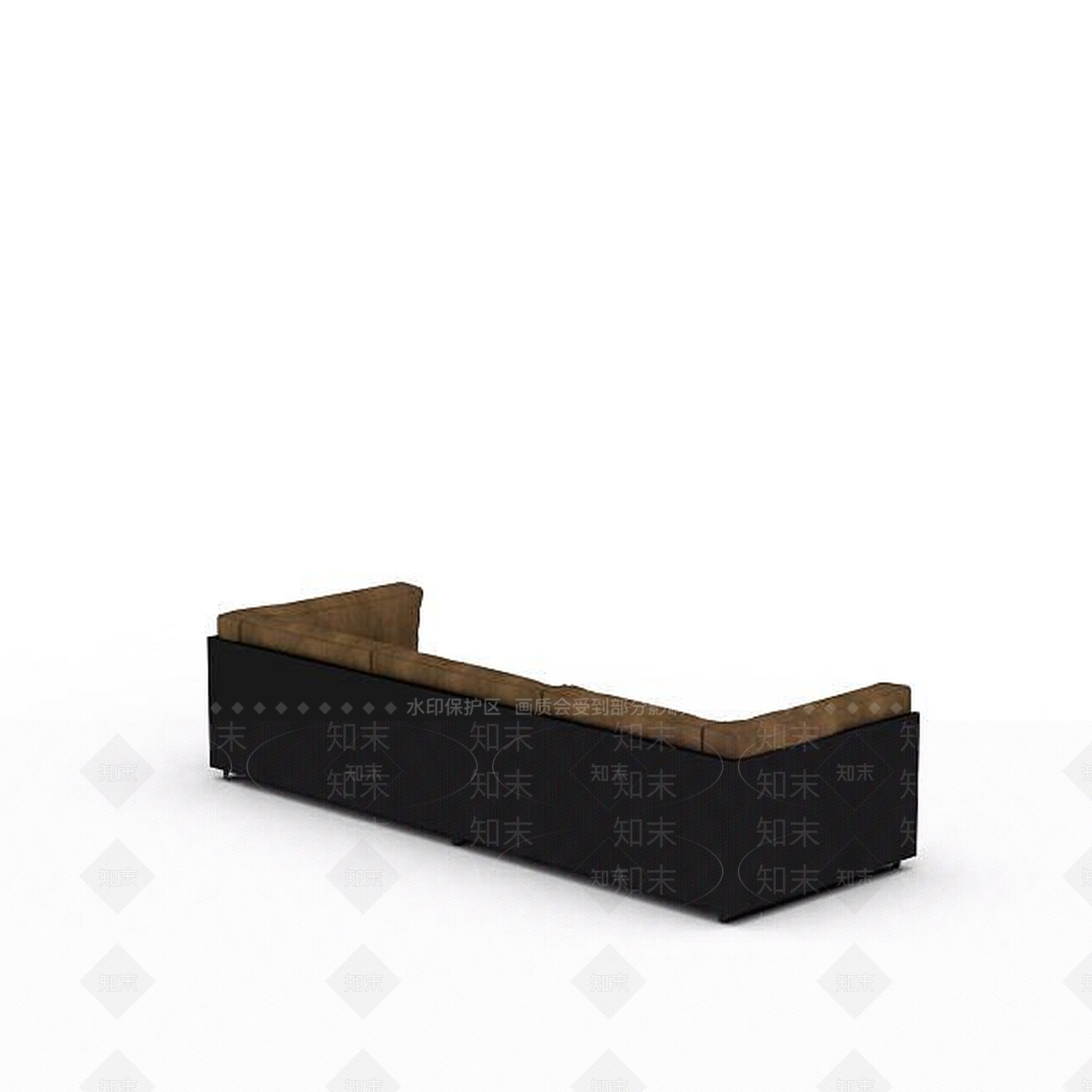 现代双人沙发3D模型下载【ID:1197090309】