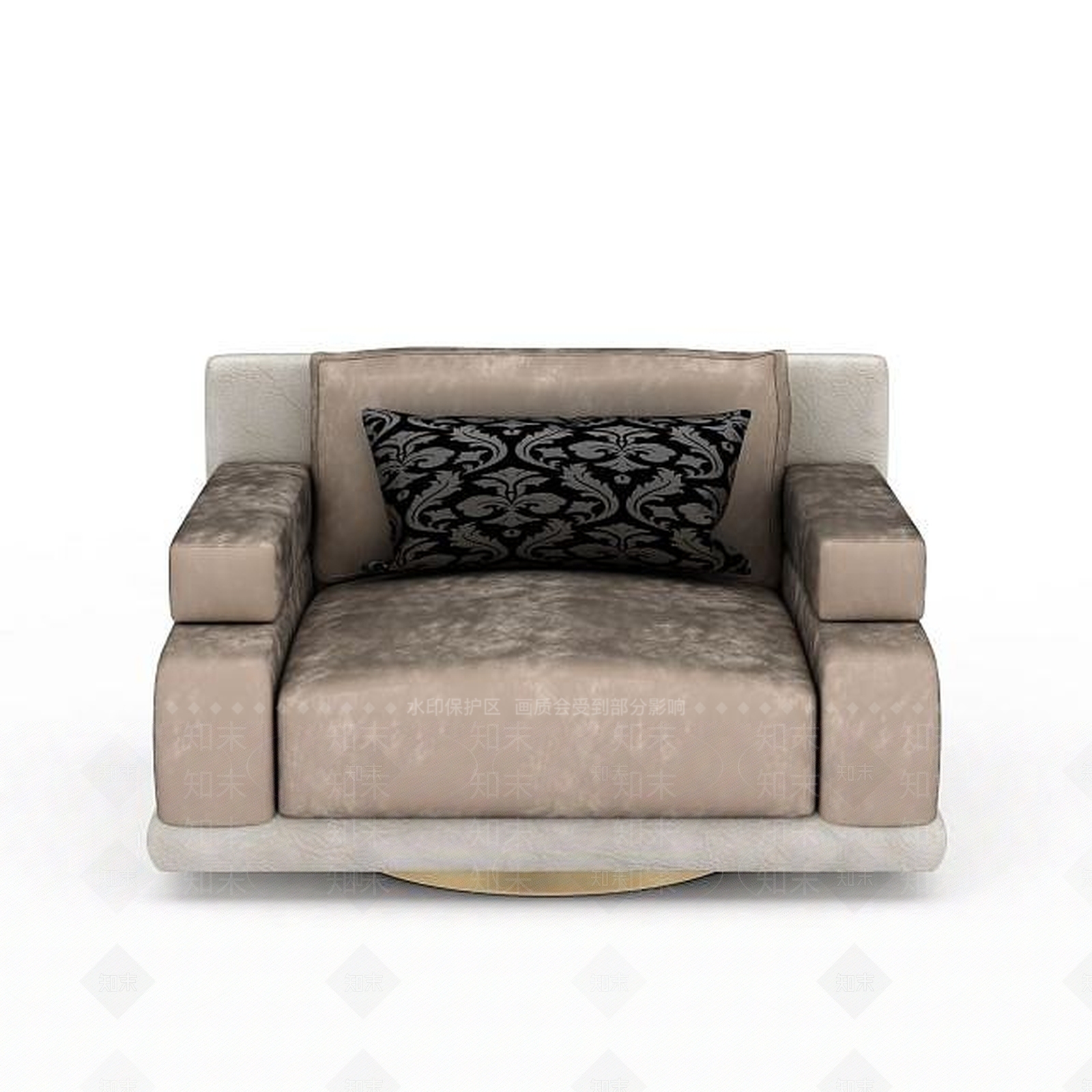 现代双人沙发3D模型下载【ID:1197091385】