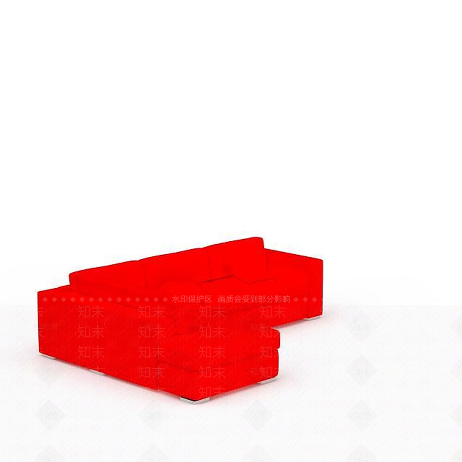 现代双人沙发3D模型下载【ID:1199825232】