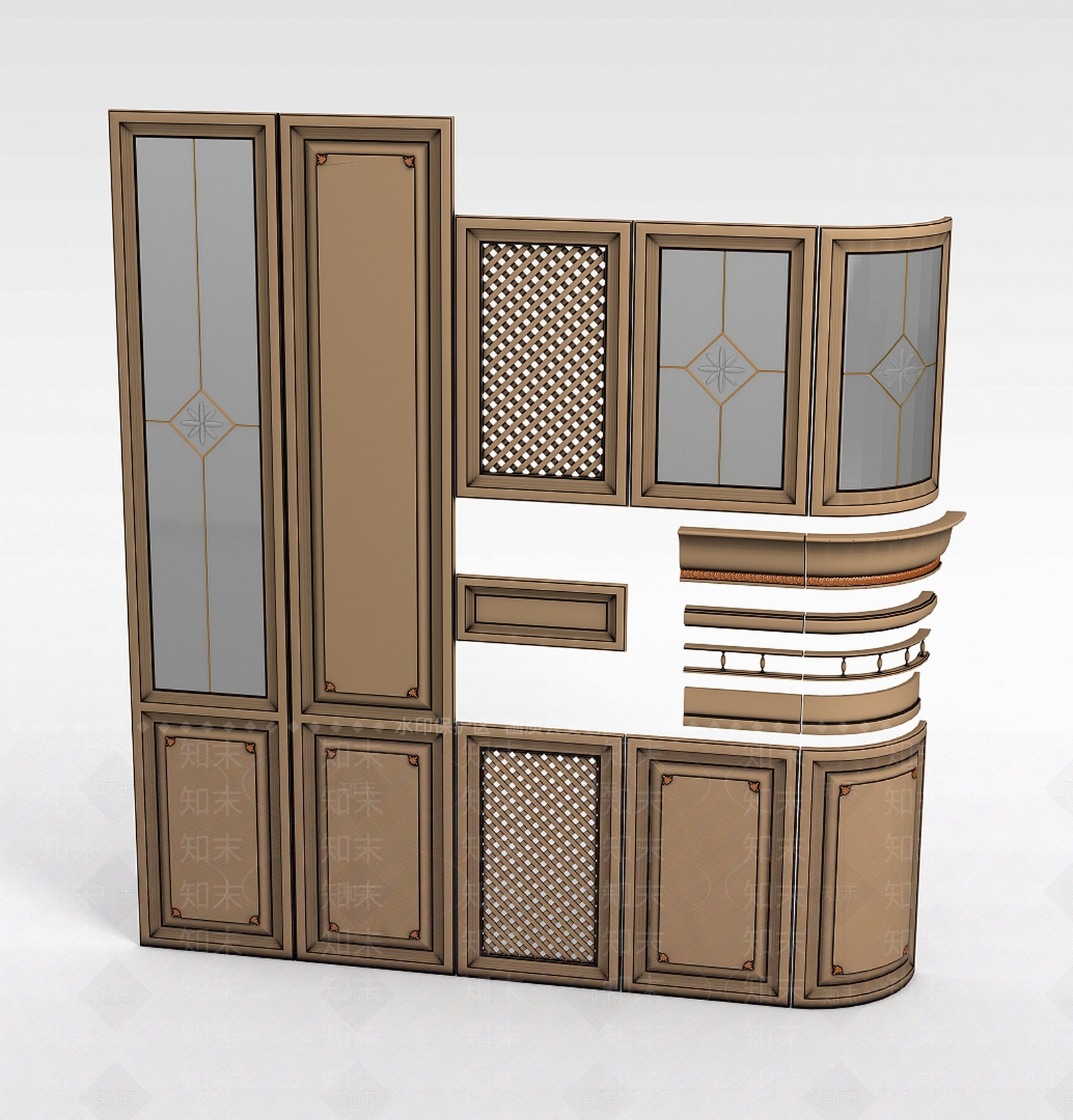 现代厨具3D模型下载【ID:1197093351】