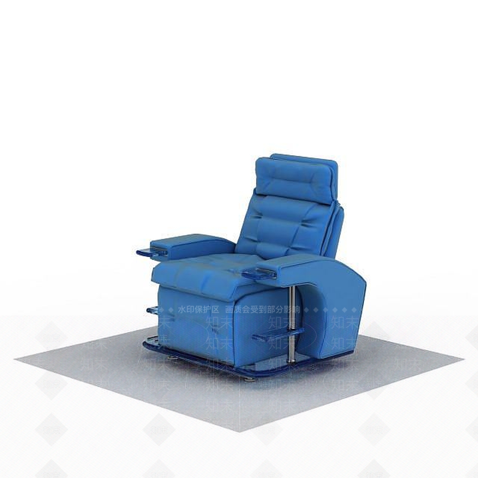 现代双人沙发3D模型下载【ID:1199845311】