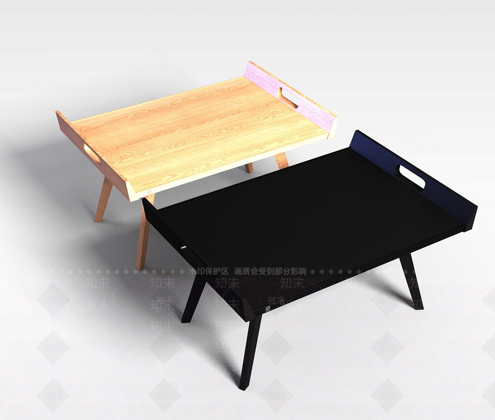 现代书桌3D模型下载【ID:1197095083】