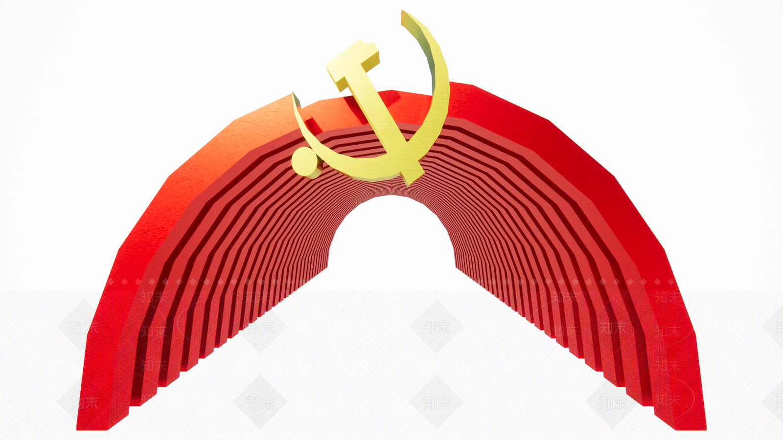 现代中式景观公园SU模型下载【ID:1197099209】