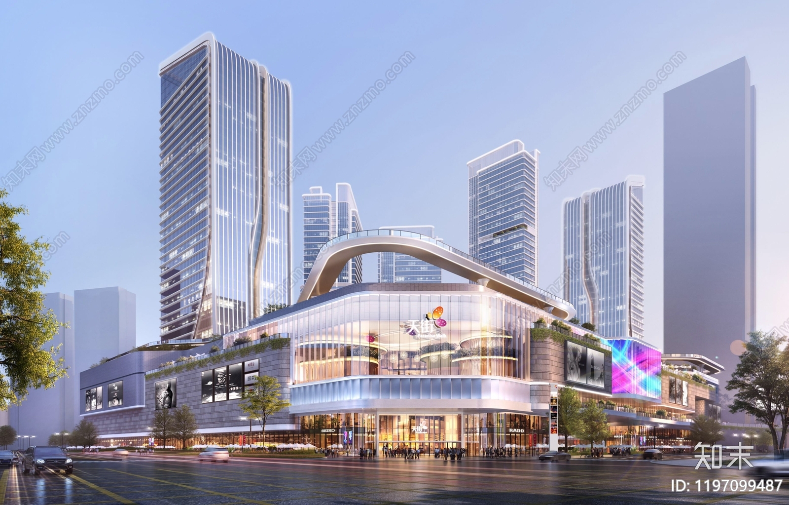 商业综合体建筑方案文本精品下载_PDF/PPT方案_知末网