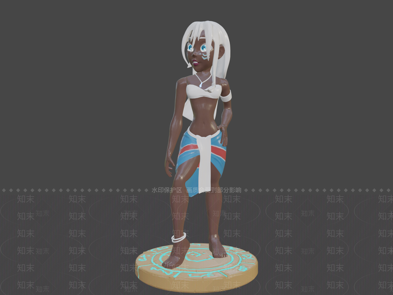 虚拟人物3D模型下载【ID:1197104323】