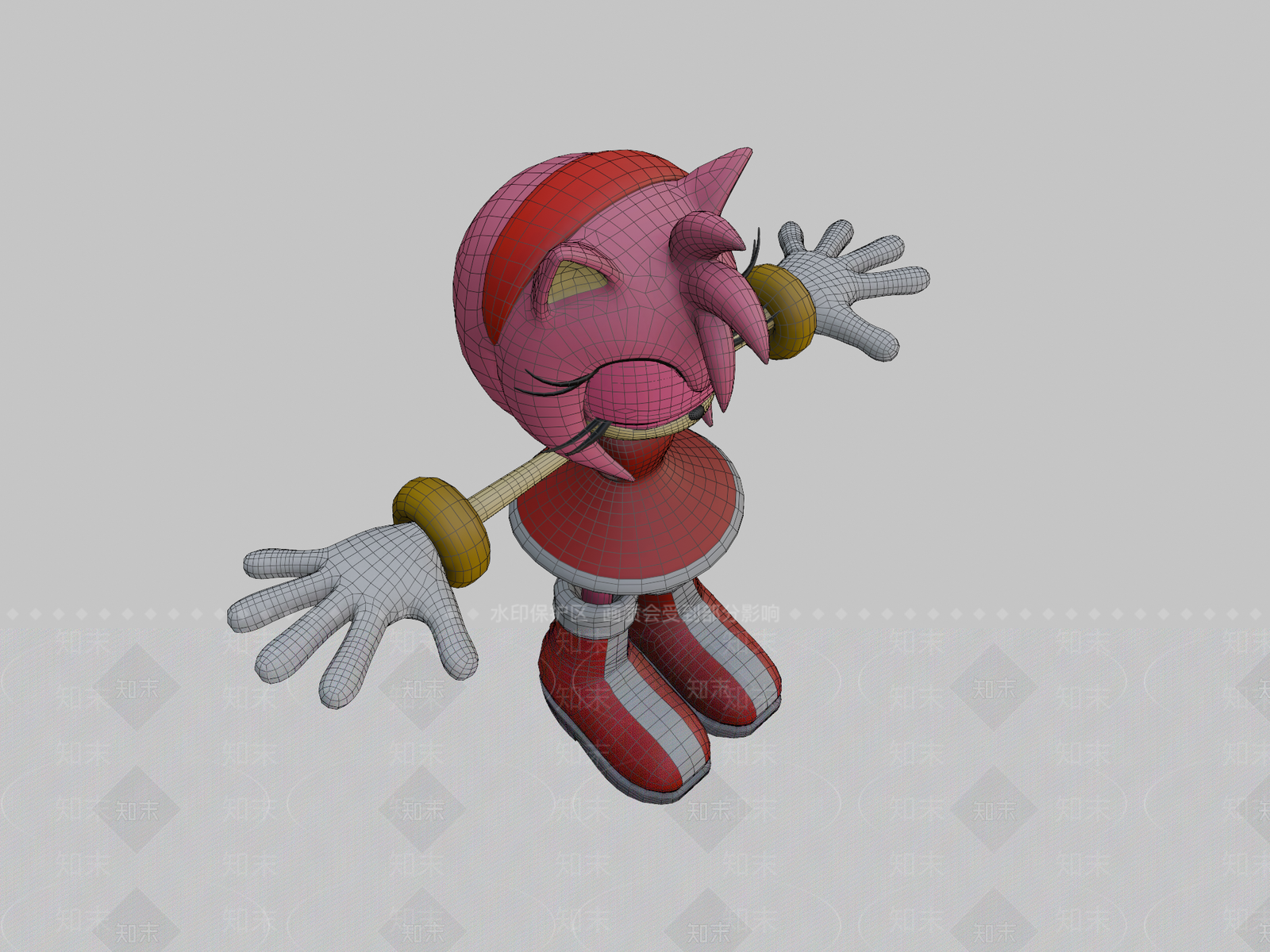 虚拟人物3D模型下载【ID:1197104793】