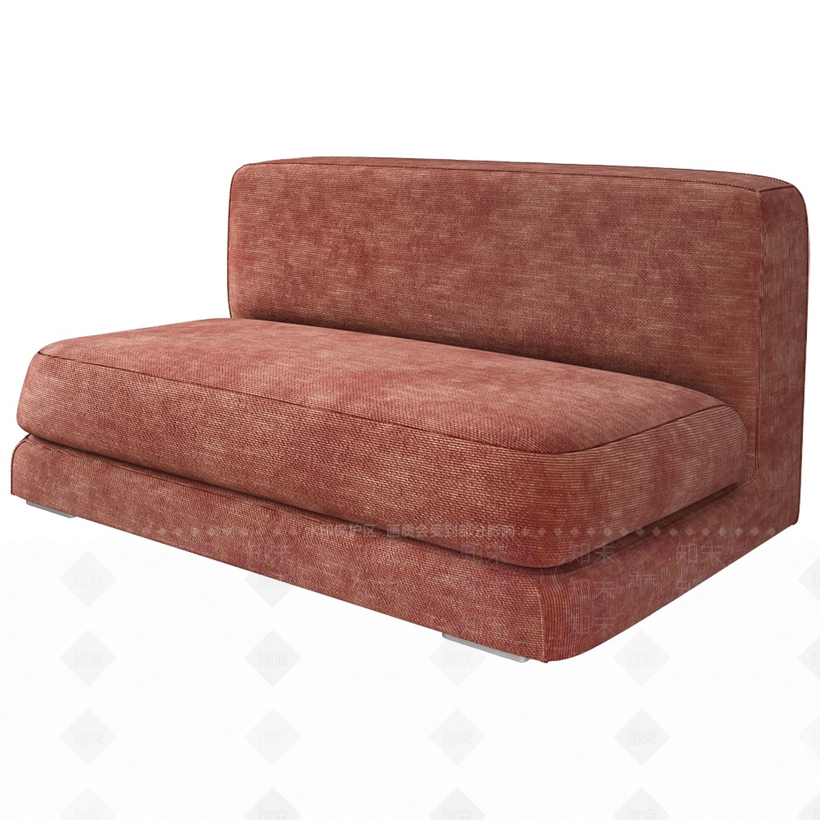 现代法式双人沙发3D模型下载【ID:1197108385】