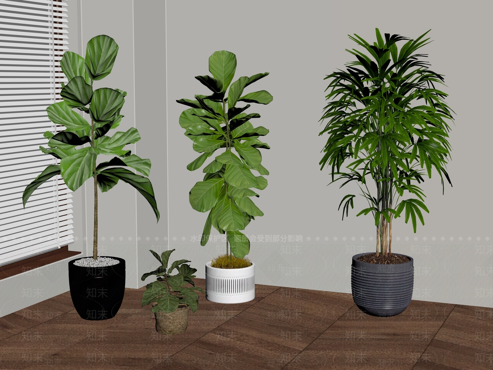 盆栽SU模型下载【ID:1197113211】