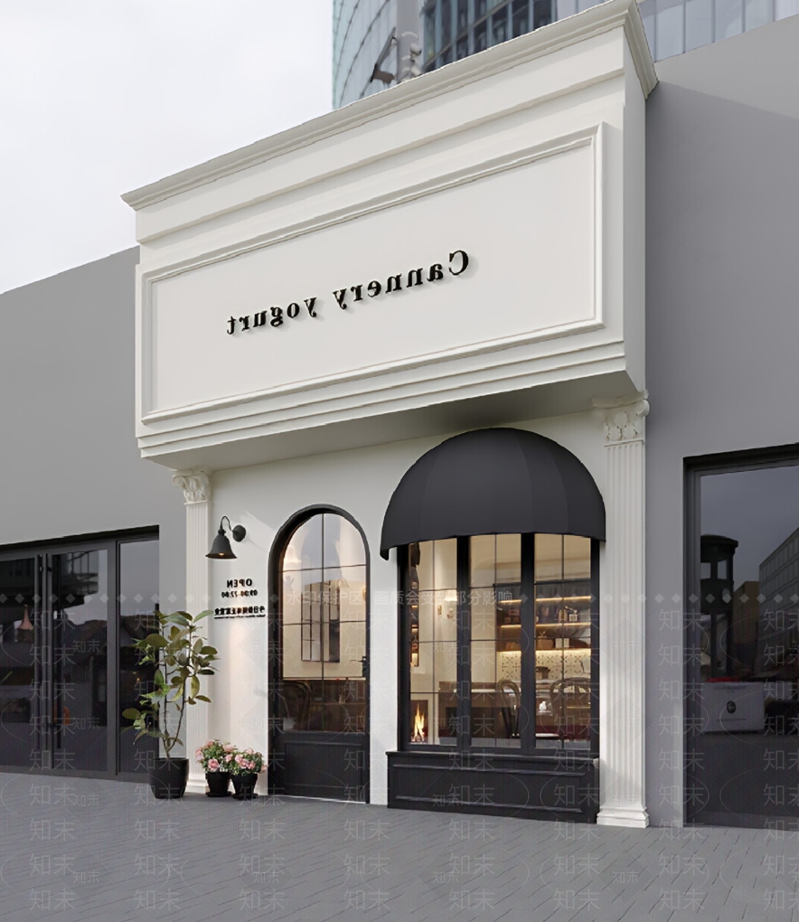 法式甜品面包店SU模型下载【ID:1197114689】