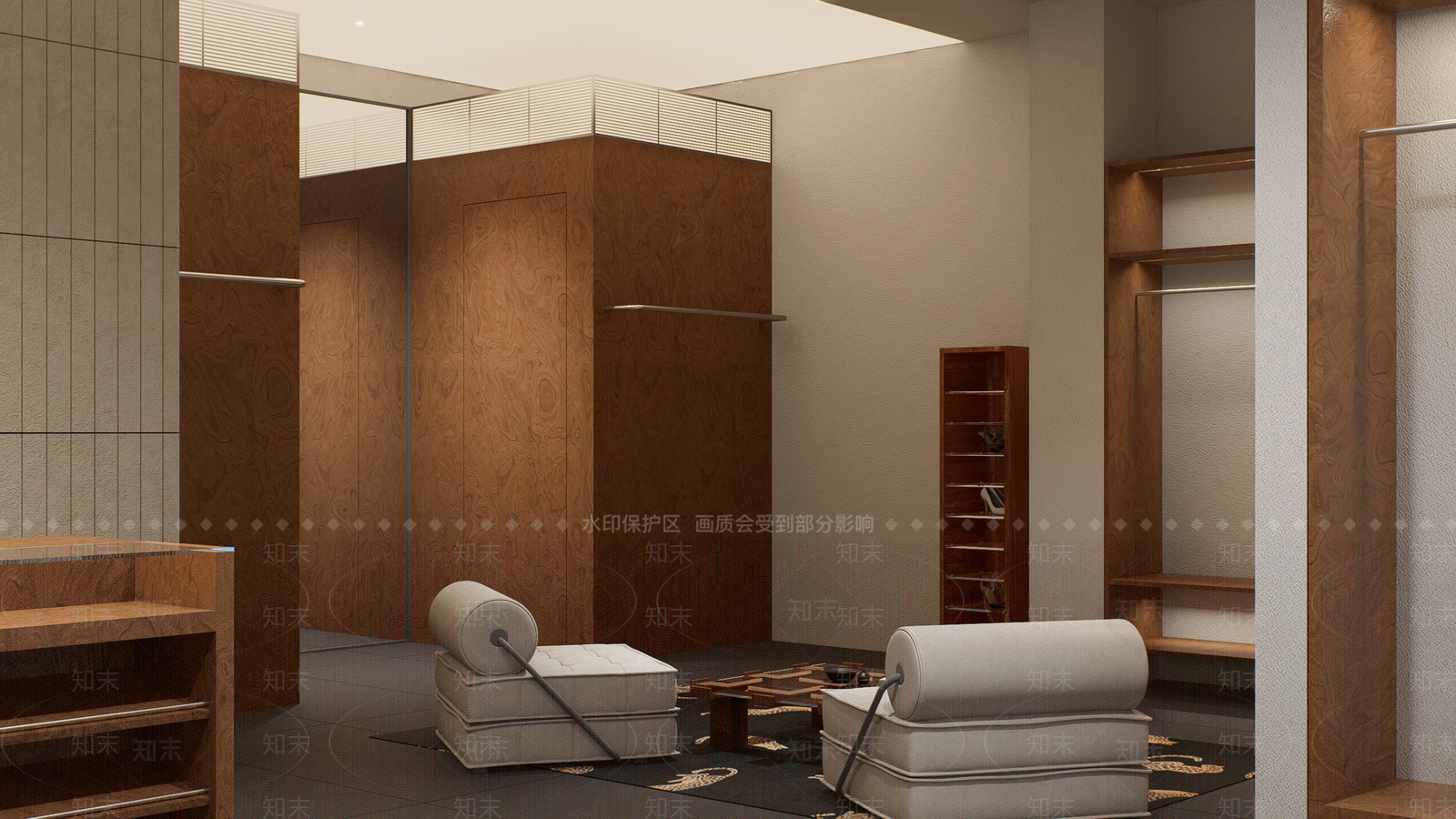 现代中古服装店SU模型下载【ID:1197127654】