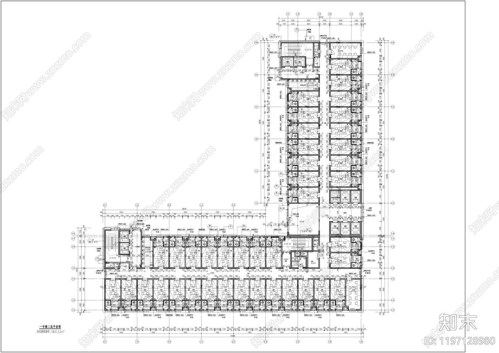 现代学校建筑施工图下载【ID:1197128980】