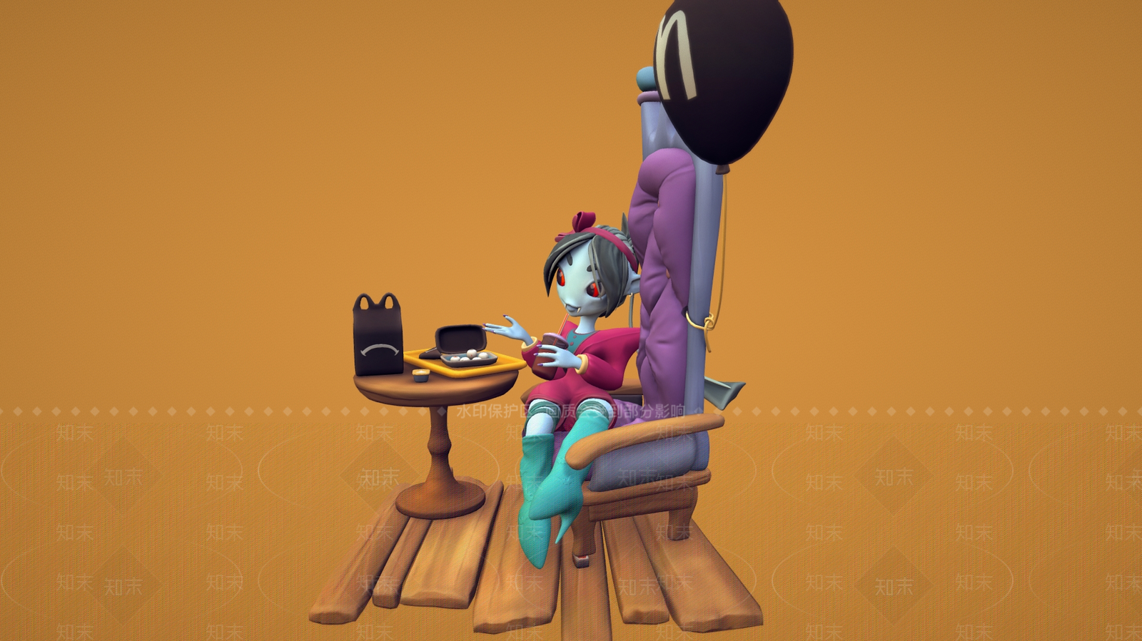 虚拟人物3D模型下载【ID:1197129939】