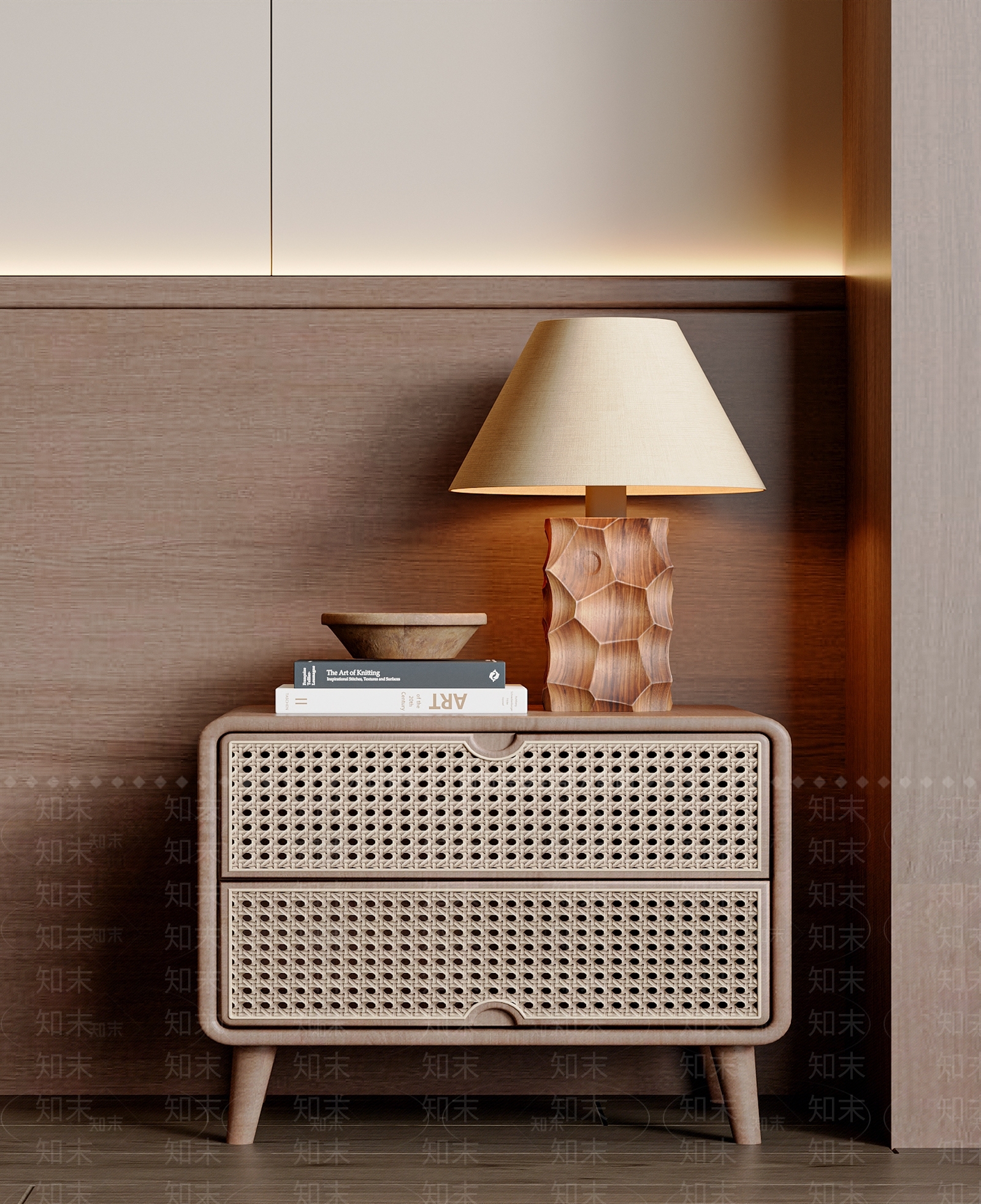 中古侘寂台灯3D模型下载【ID:1197132866】