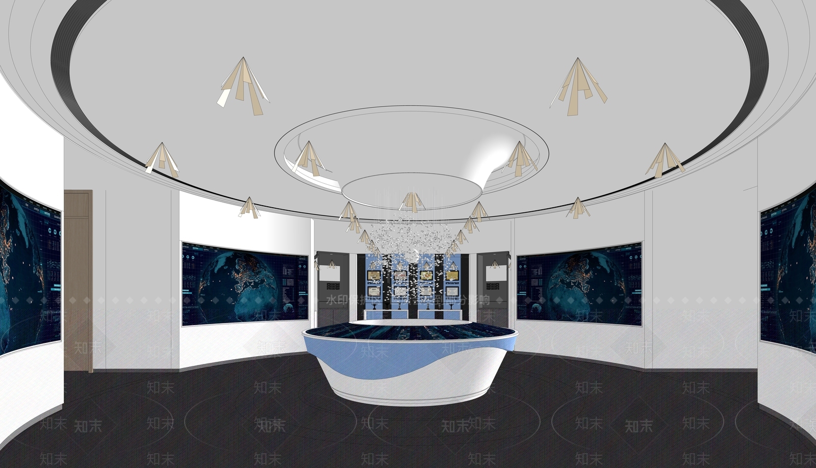 现代其他文化空间SU模型下载【ID:1197144778】