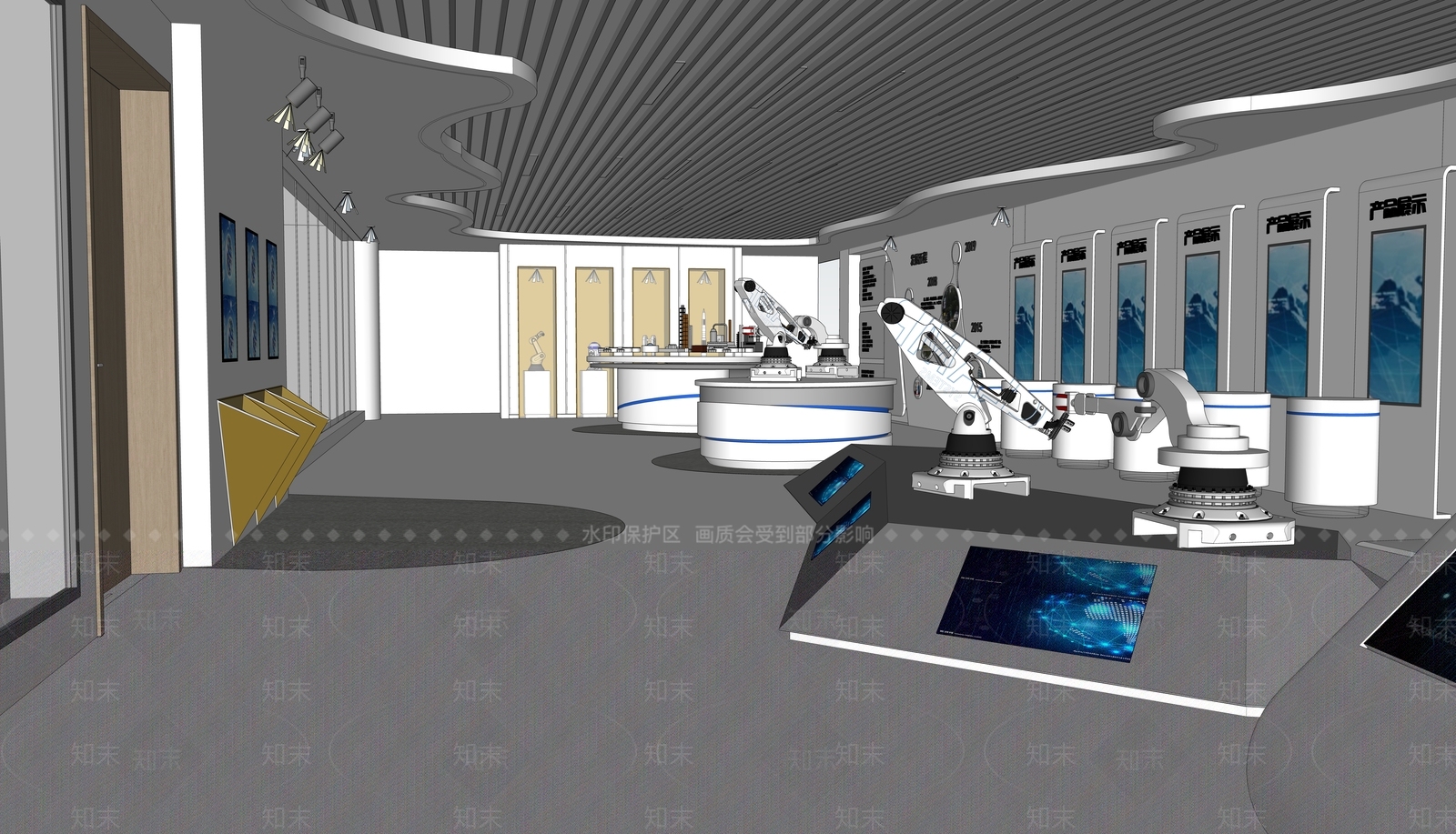 现代其他文化空间SU模型下载【ID:1197145492】