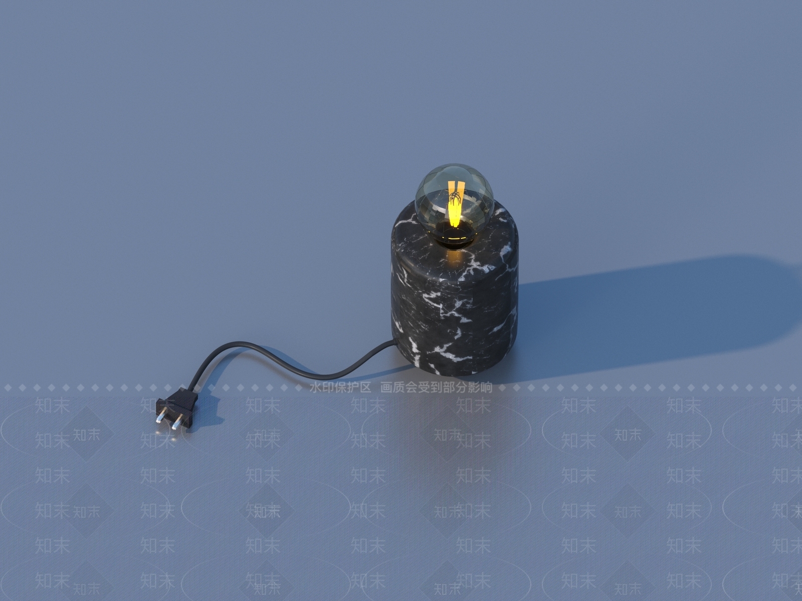 现代台灯3D模型下载【ID:1197158815】