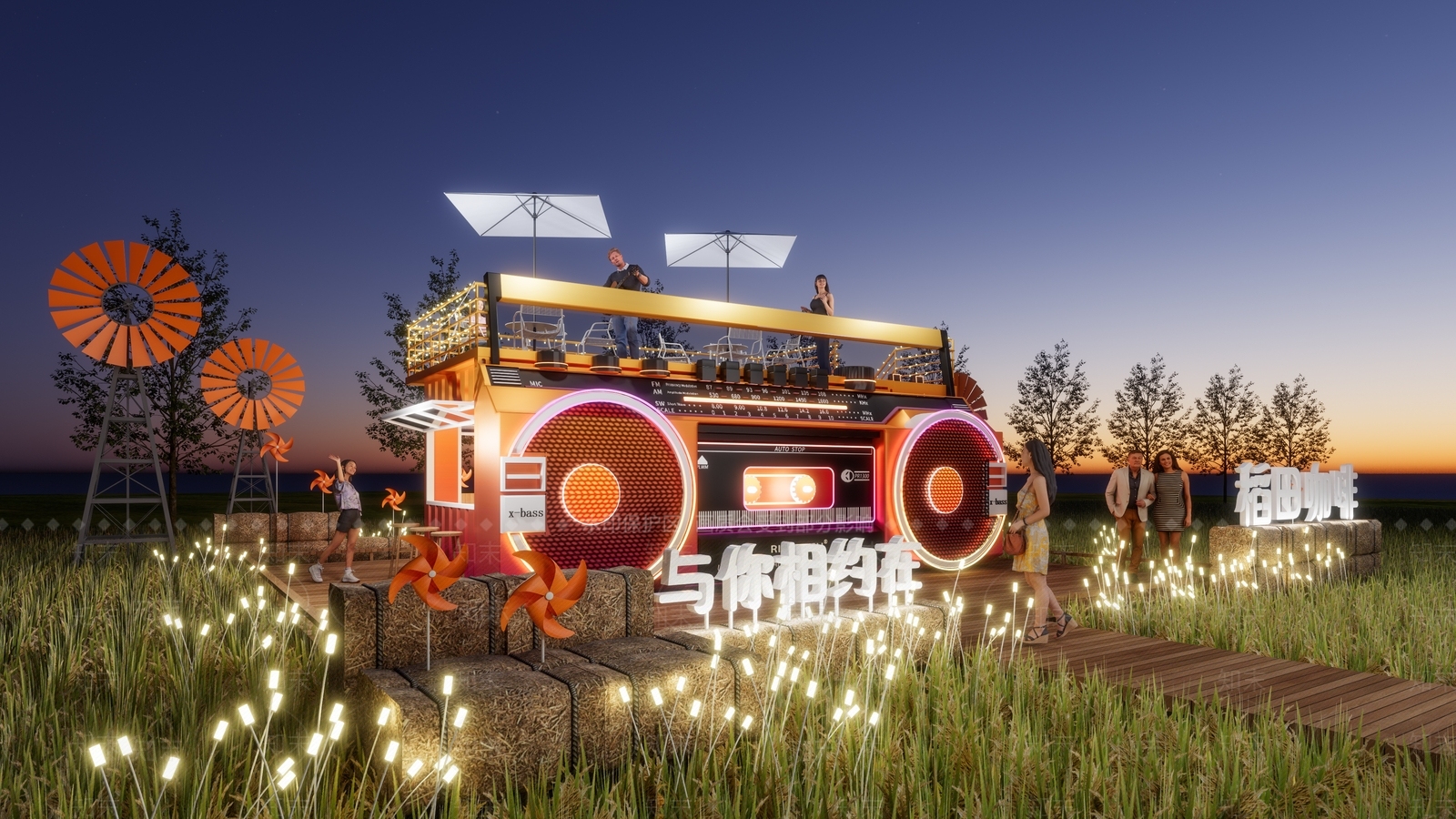 集装箱SU模型下载【ID:1197160114】