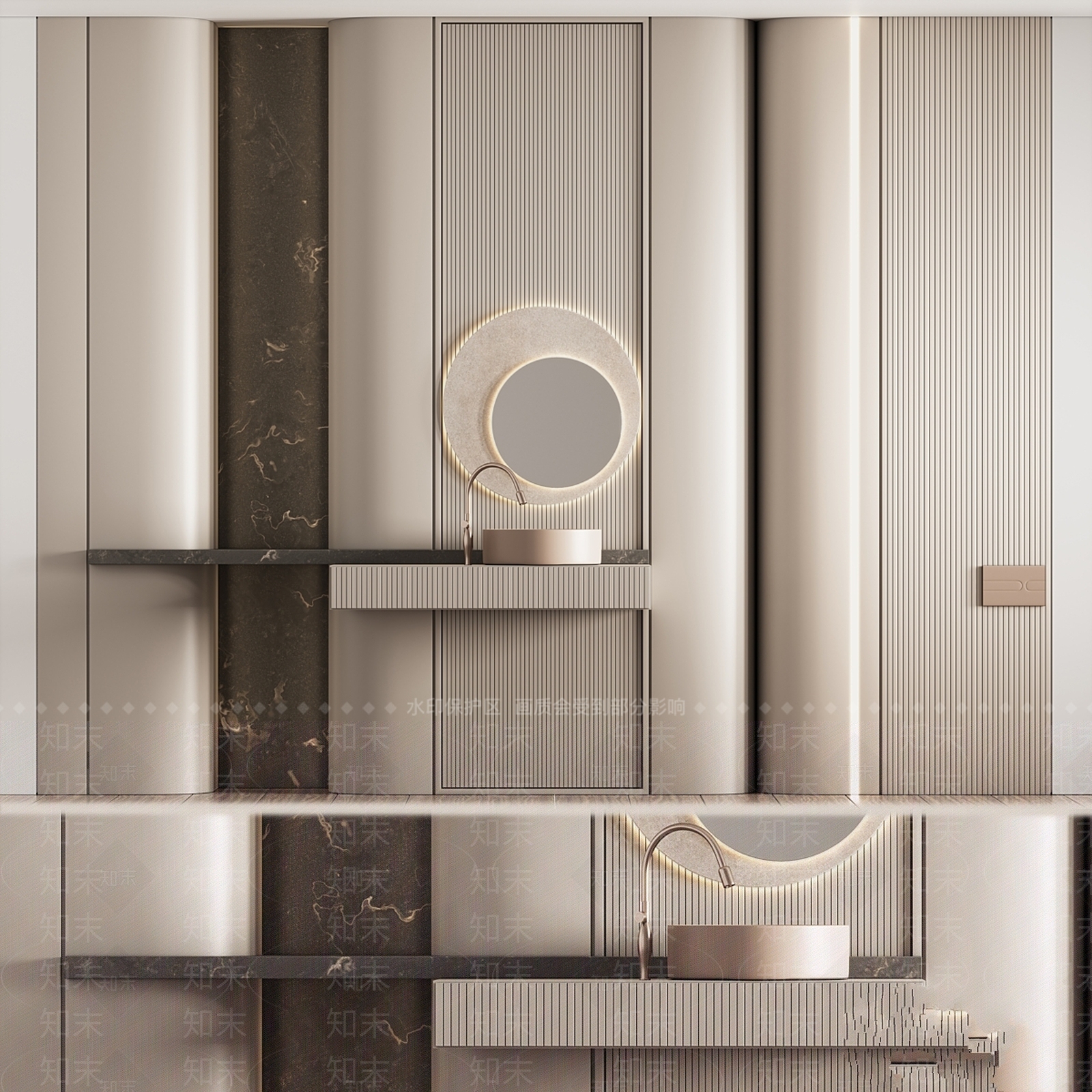洗手台3D模型下载【ID:1197161215】