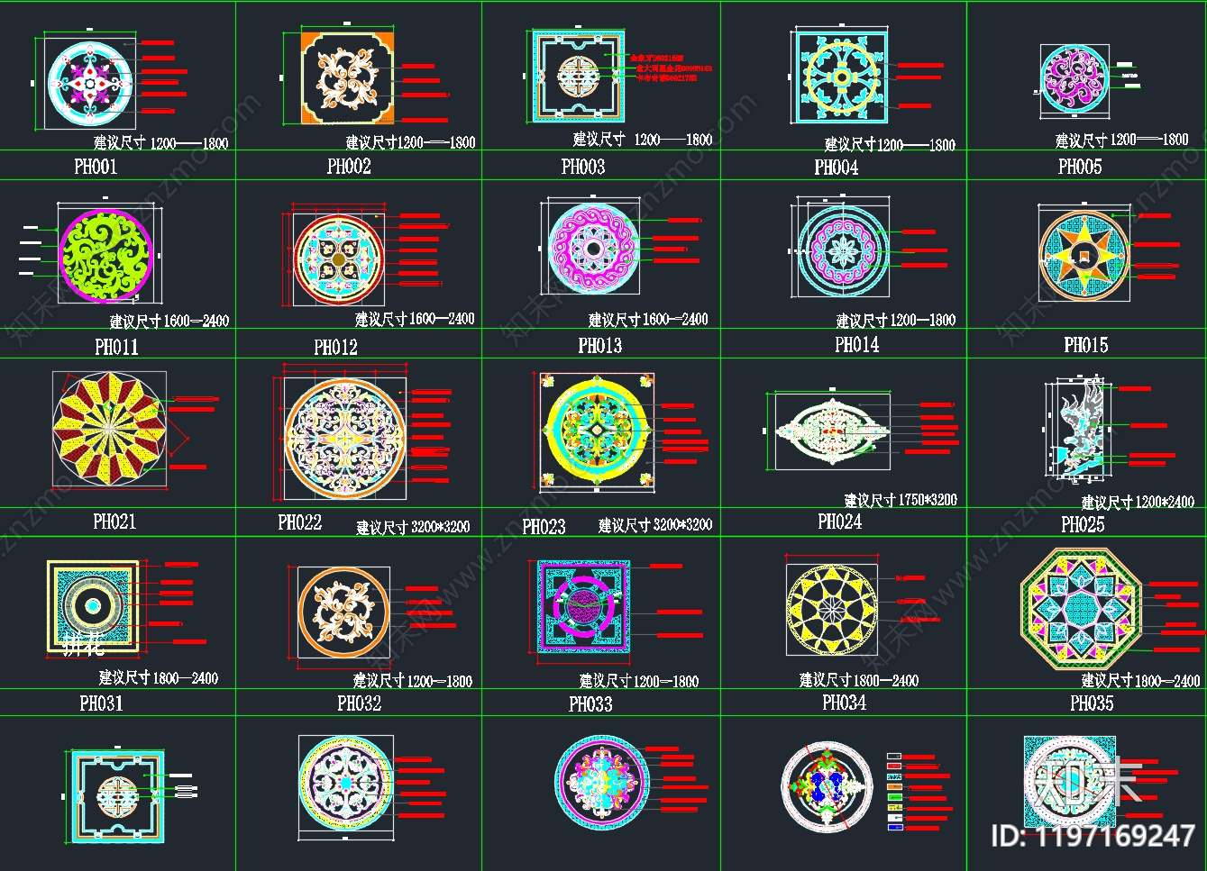 美式法式其他图库施工图下载【ID:1197169247】