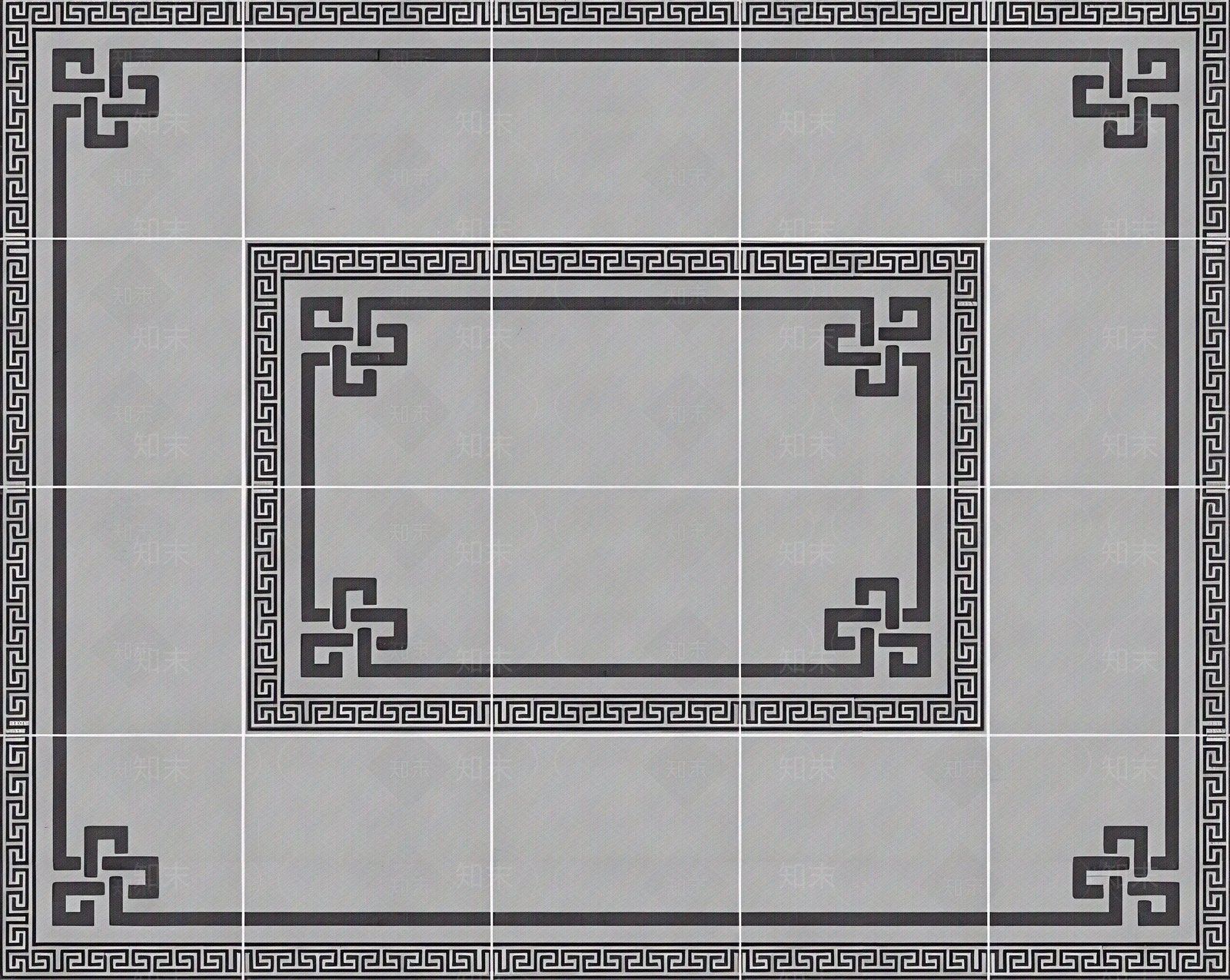 新中式拼花砖贴图下载【ID:1197176684】