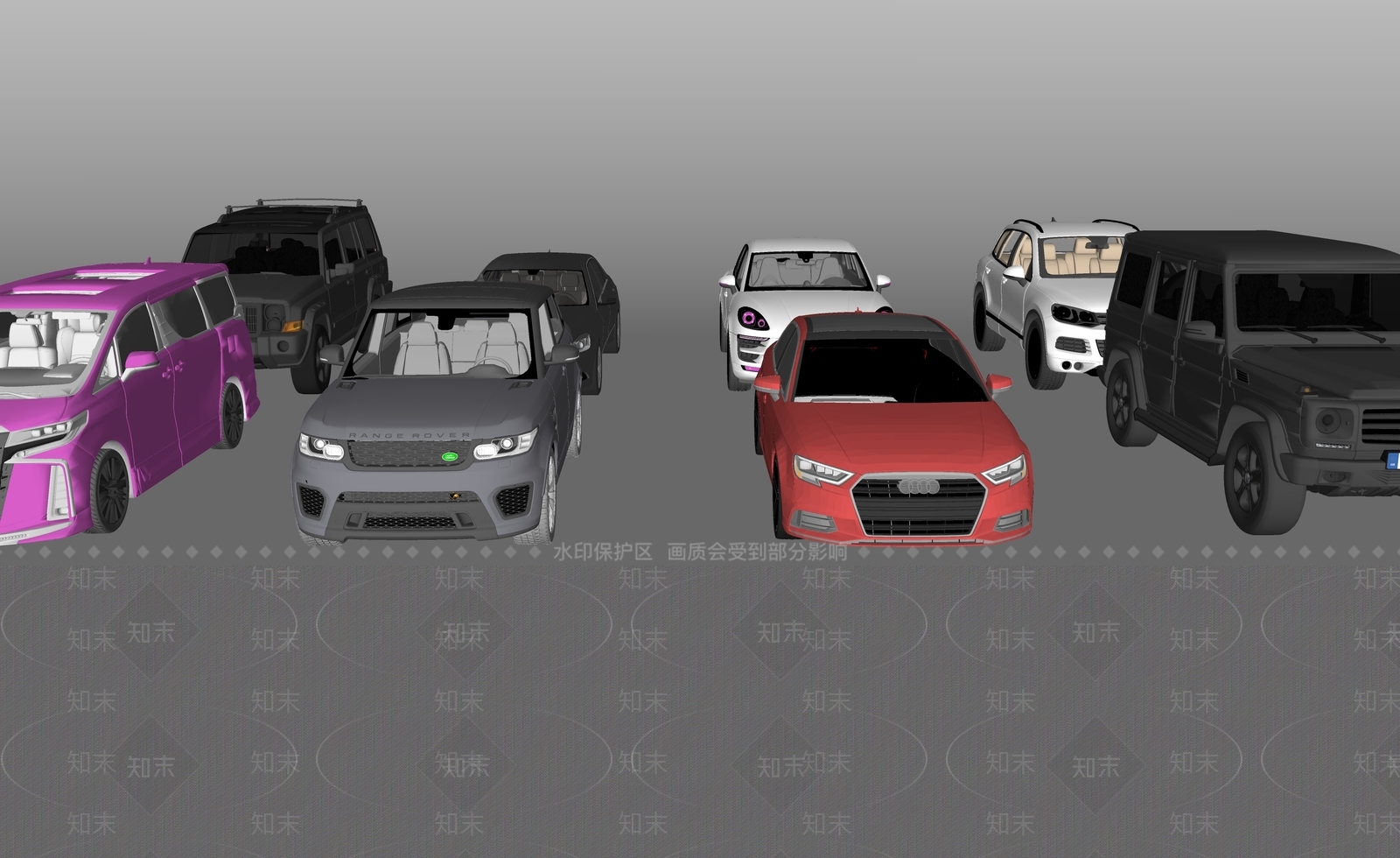 汽车SU模型下载【ID:1197186593】