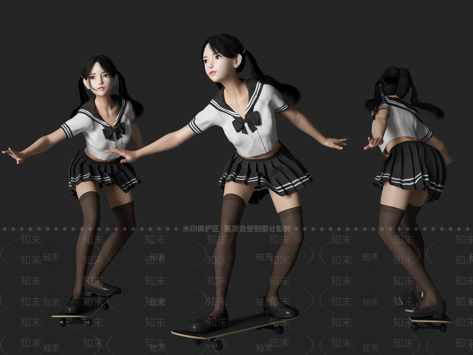 女人3D模型下载【ID:1197198058】