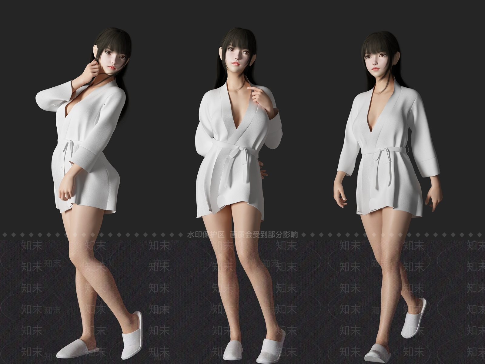 女人3D模型下载【ID:1197199609】