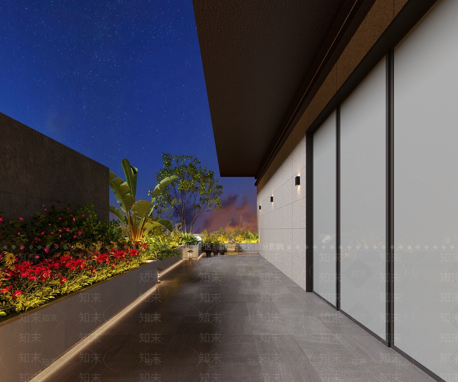 现代阳台3D模型下载【ID:1197198734】