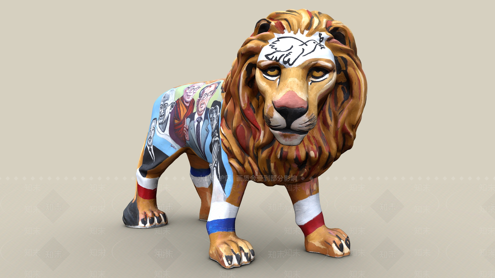其他动物3D模型下载【ID:1197200570】