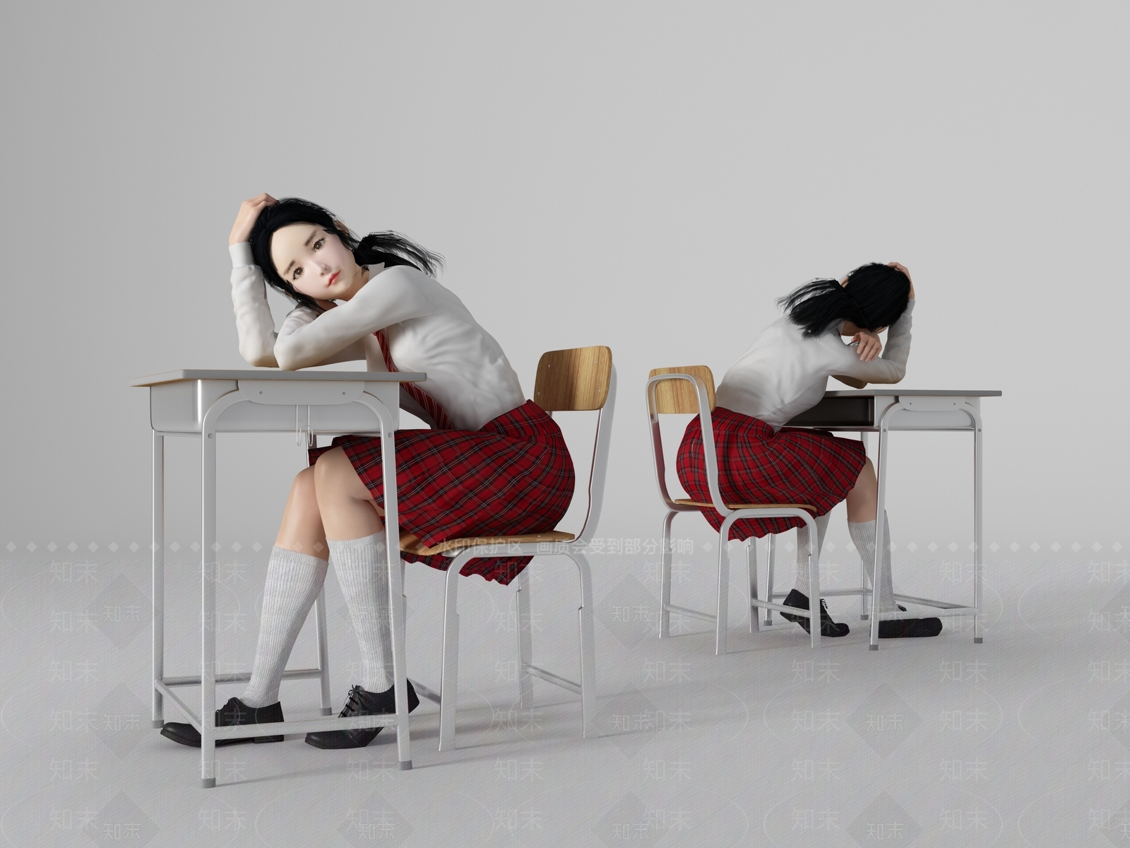 女人3D模型下载【ID:1197201958】