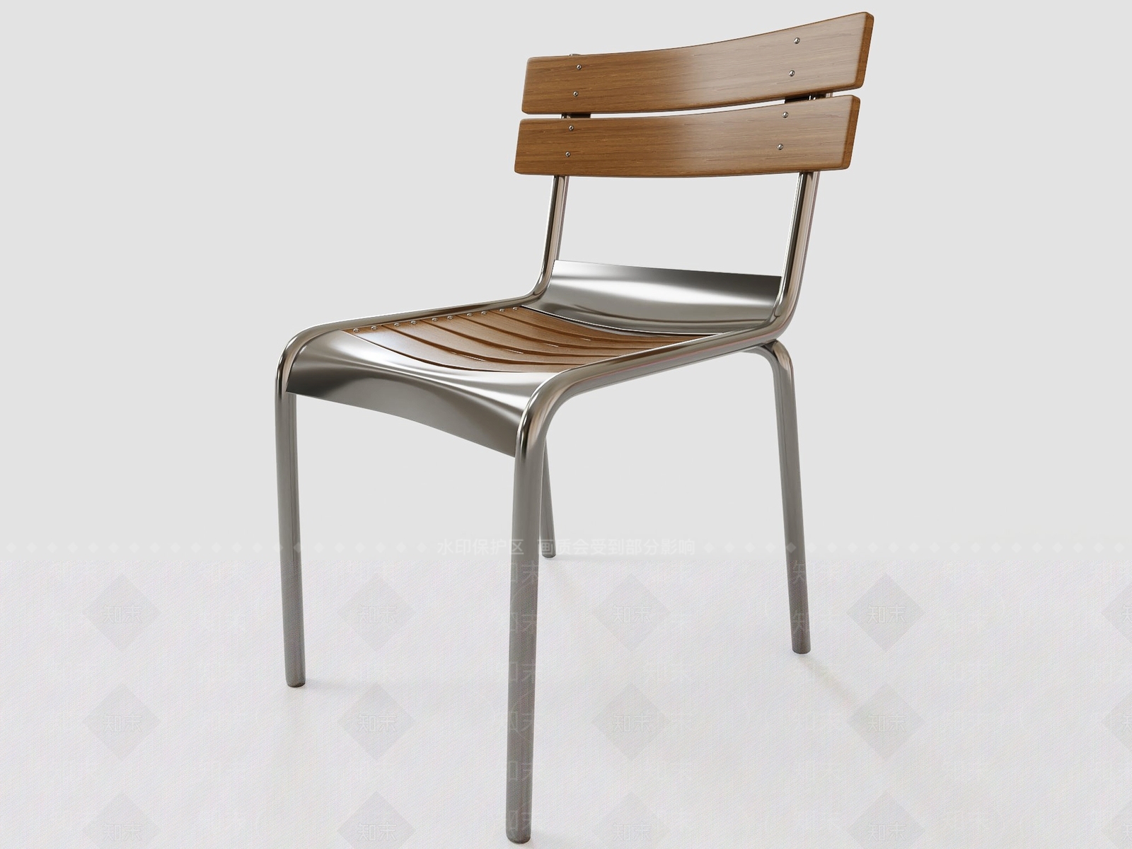 现代餐椅SU模型下载【ID:1197205825】