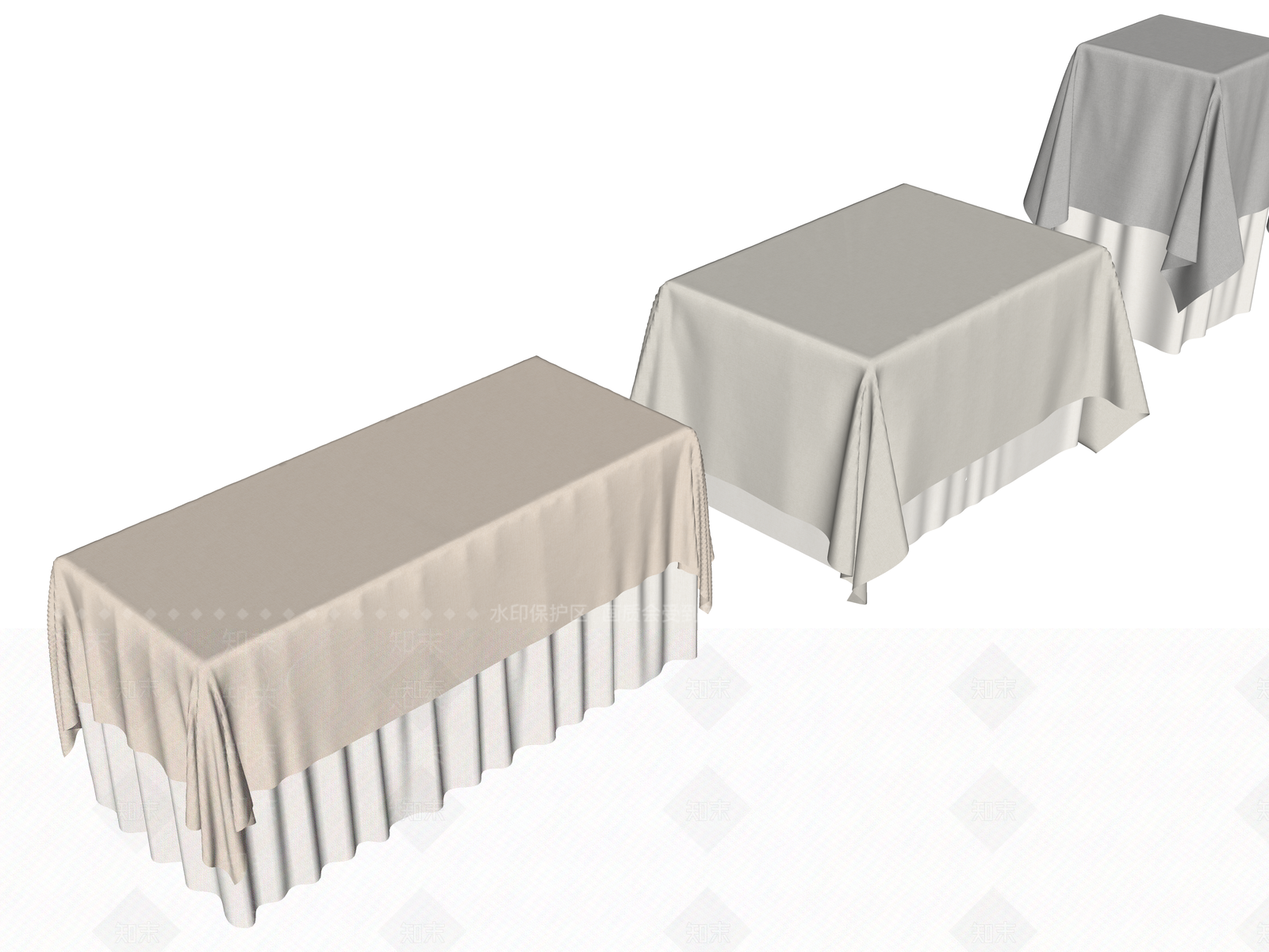 现代轻奢会议桌SU模型下载【ID:1197206285】