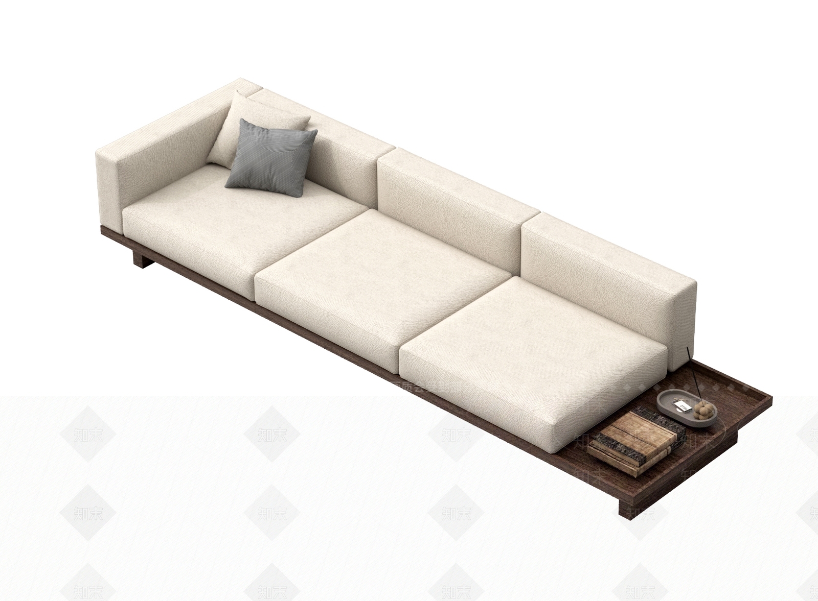 侘寂户外沙发3D模型下载【ID:1197206776】