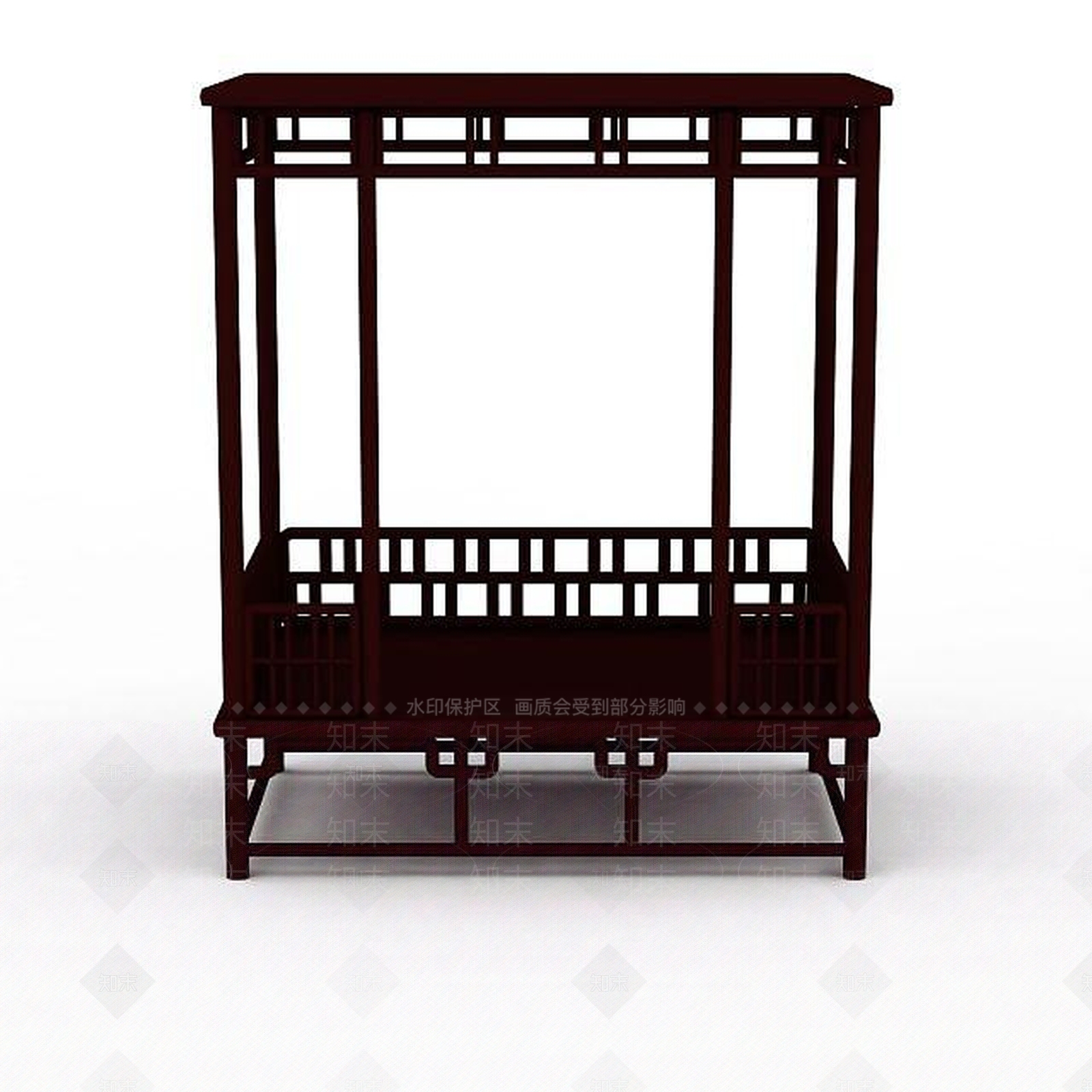 中式家具3D模型下载【ID:1197208154】