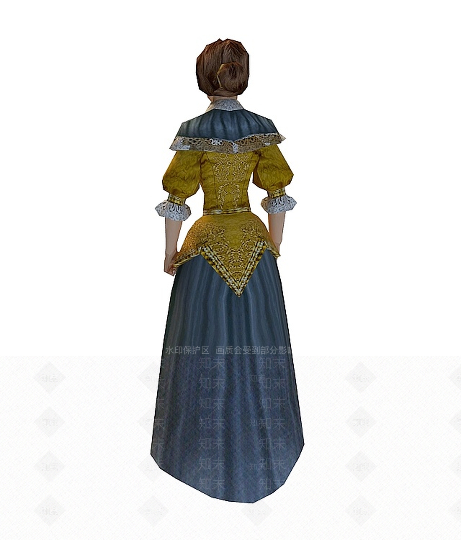 现代外国妇女3D模型下载【ID:1197210081】