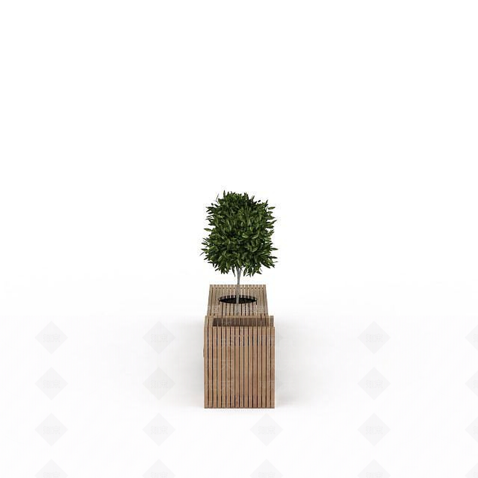 现代景观绿植3D模型下载【ID:1197211349】
