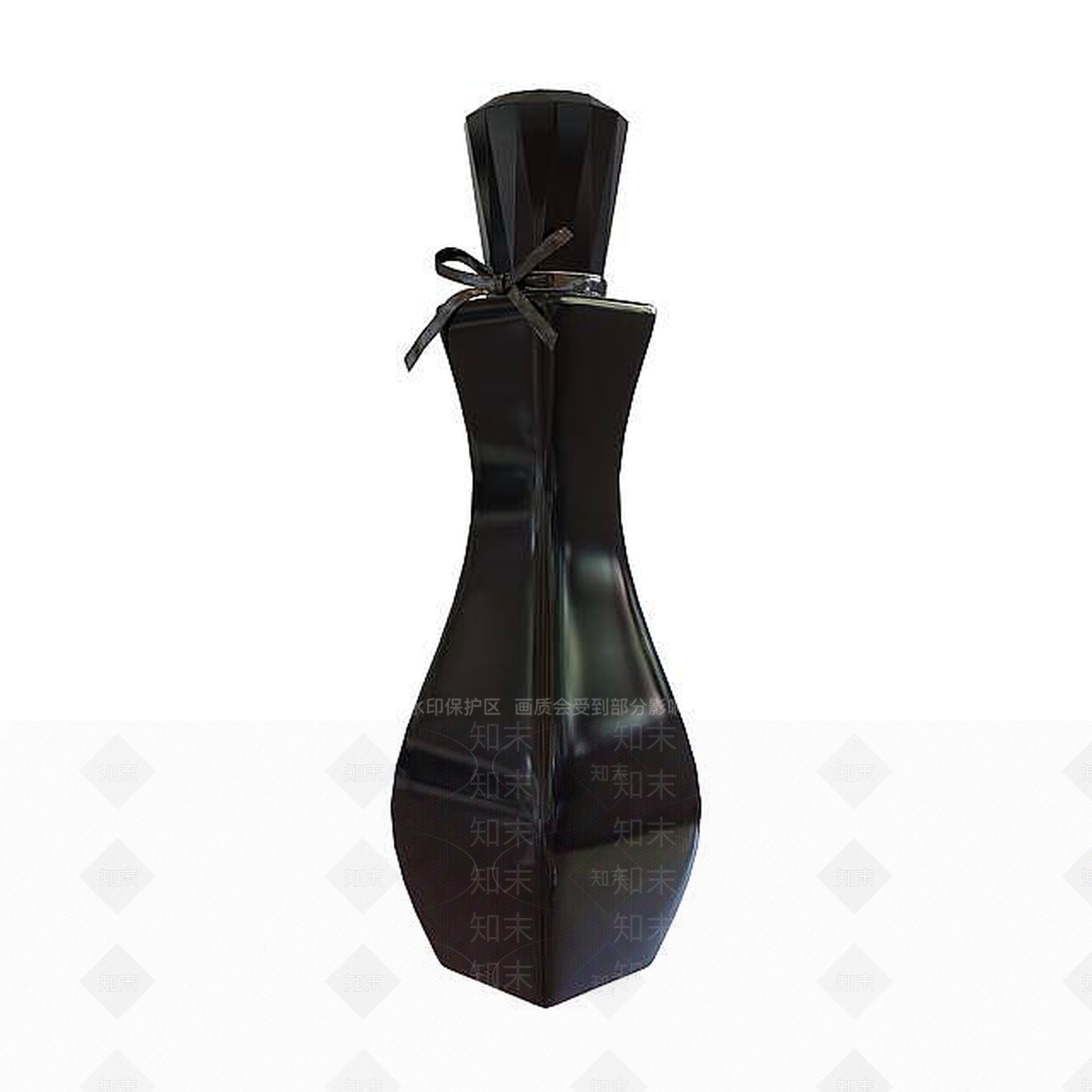 现代黑色化妆瓶3D模型下载【ID:1197213154】