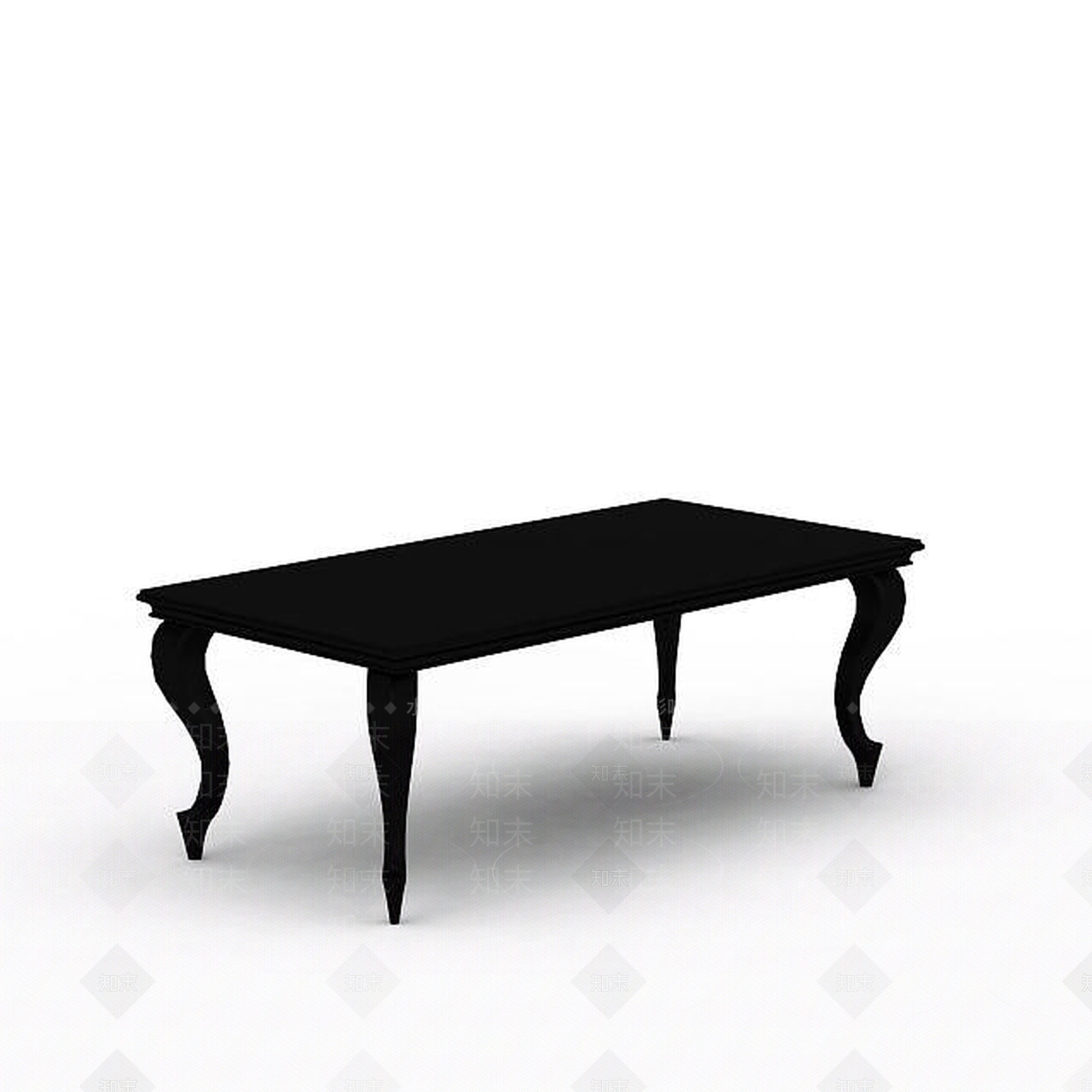 中式桌子3D模型下载【ID:1197213721】