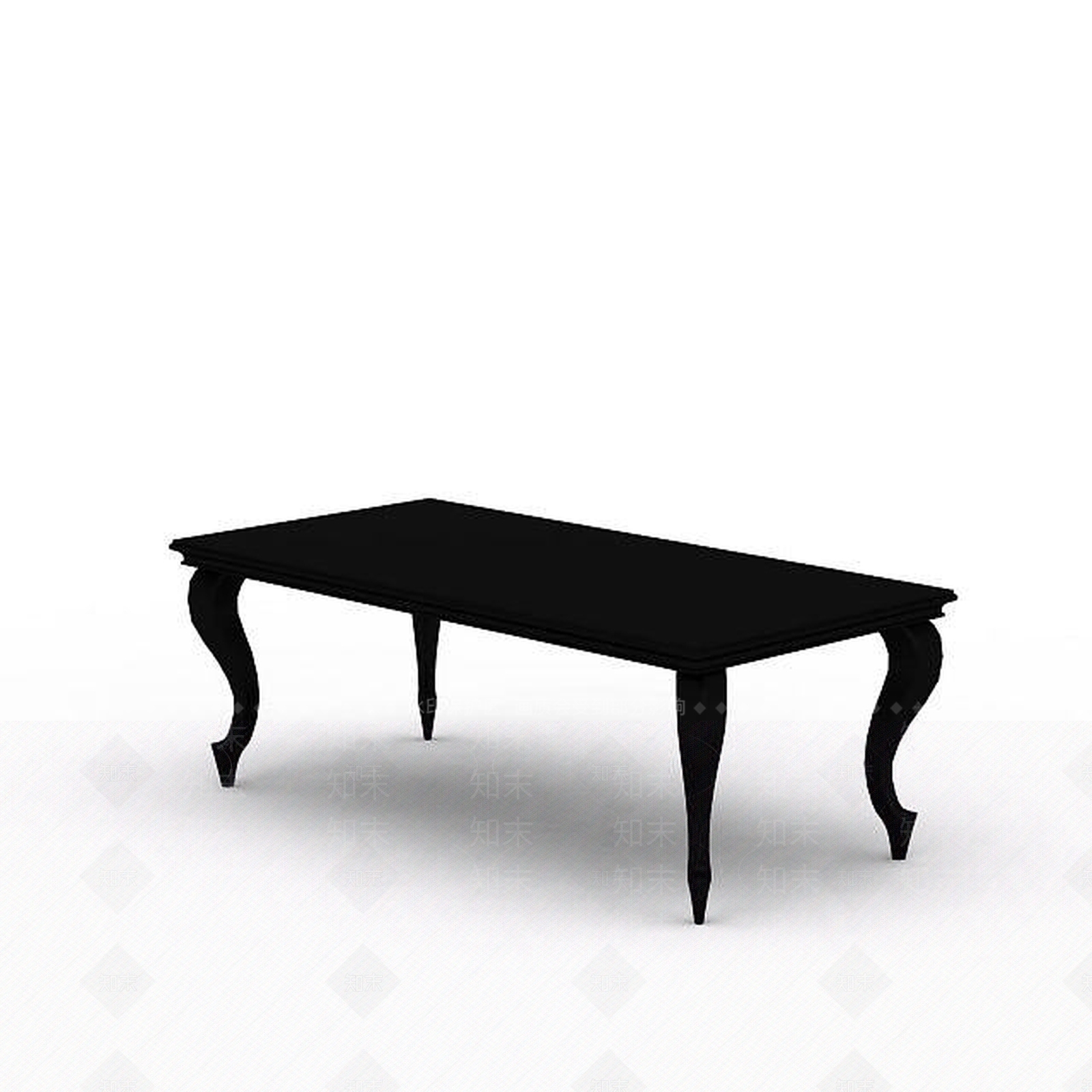 中式桌子3D模型下载【ID:1197213721】