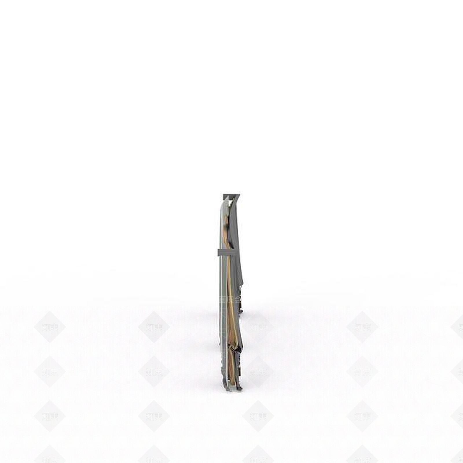 现代简约窗帘3D模型下载【ID:1197214729】
