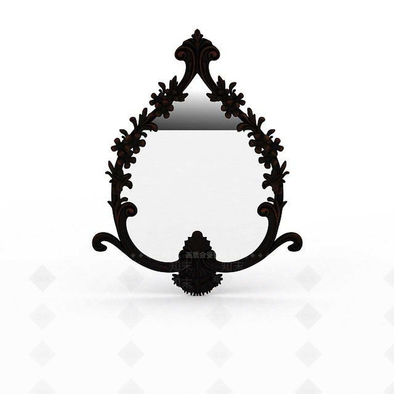 现代卫生间镜子3D模型下载【ID:1197217385】