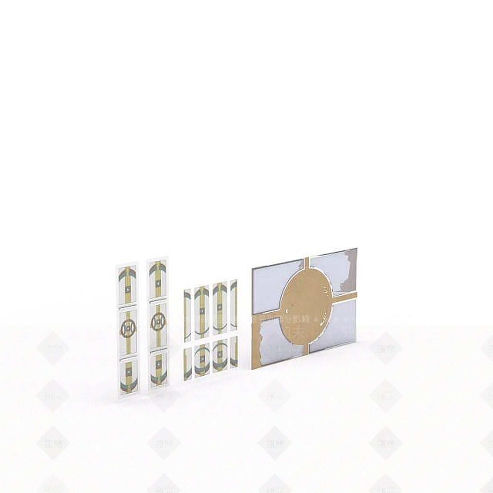 现代时尚装饰品3D模型下载【ID:1197218712】