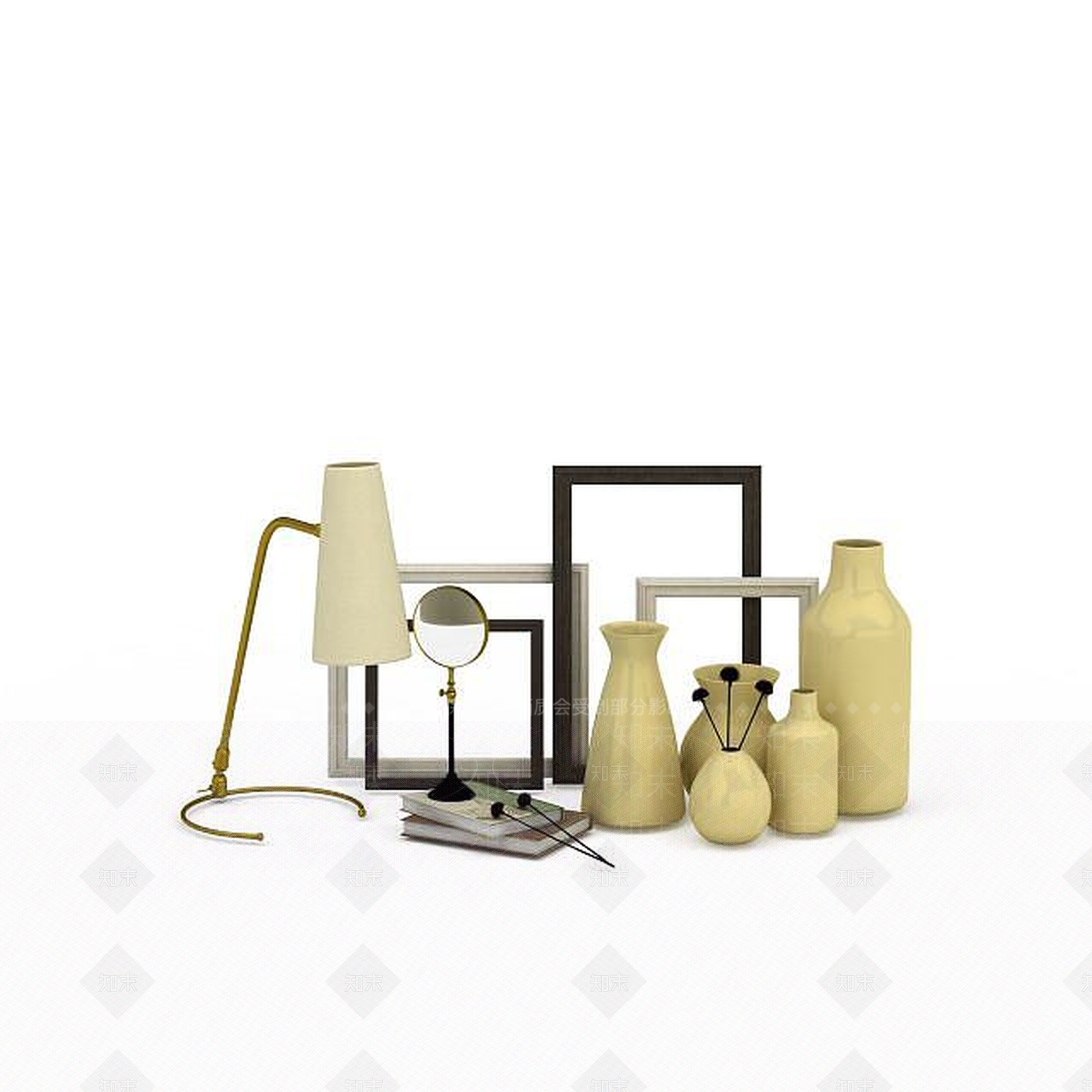 现代文物艺术品3D模型下载【ID:1197218812】