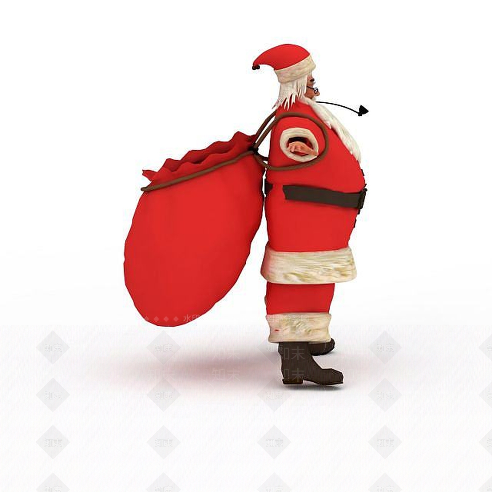 现代电动圣诞老人3D模型下载【ID:1197219788】